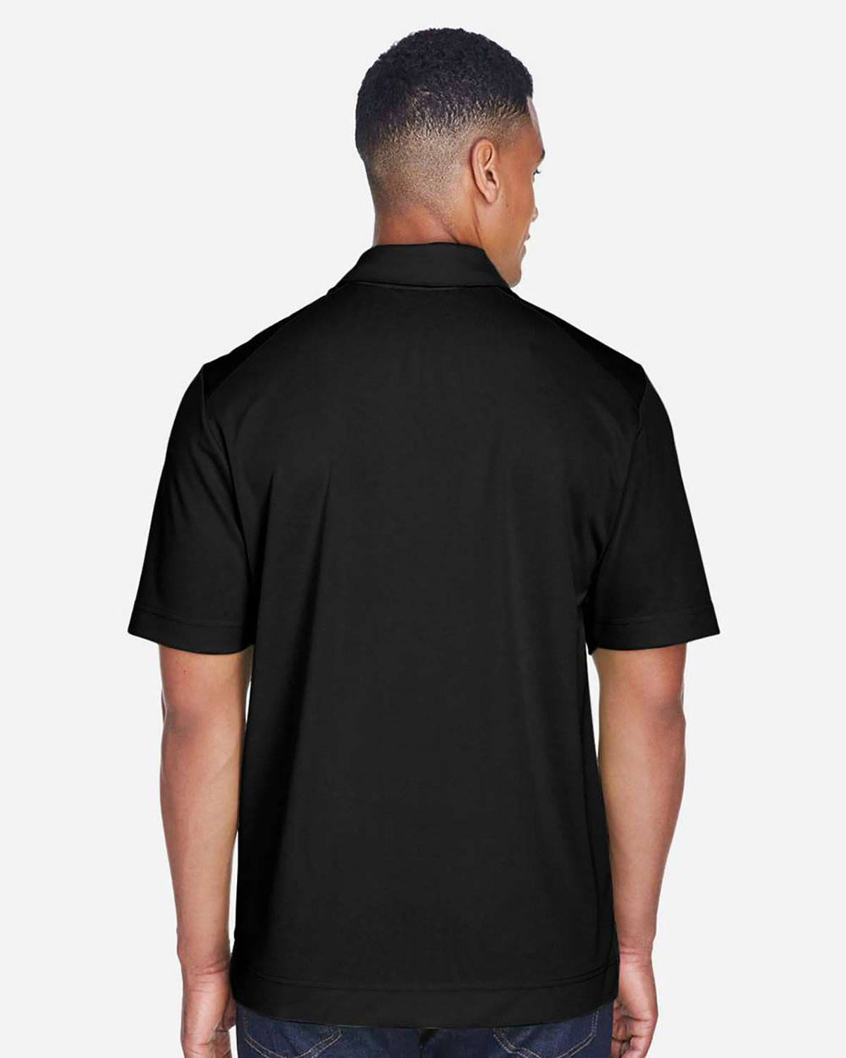 North End 88632 Men's Recycled Polyester Performance Pique Polo view 2