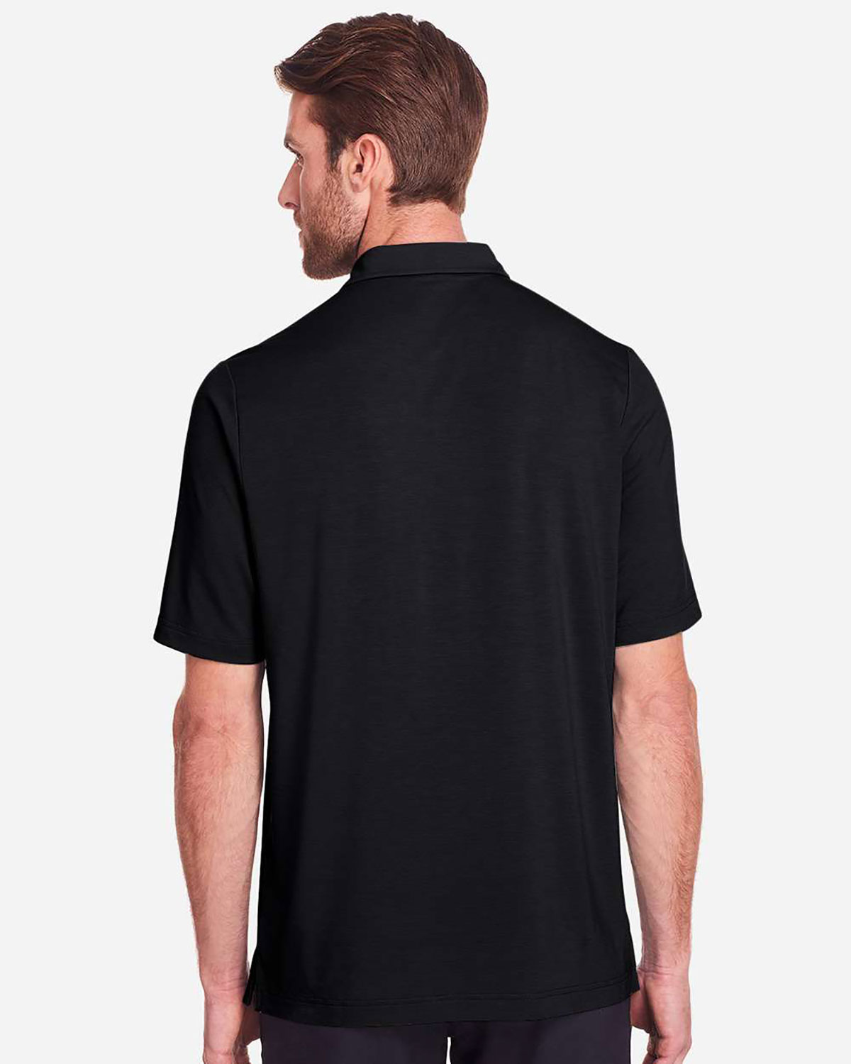 North End NE100 Men's JAQ Snap-Up Stretch Performance Polo view 2