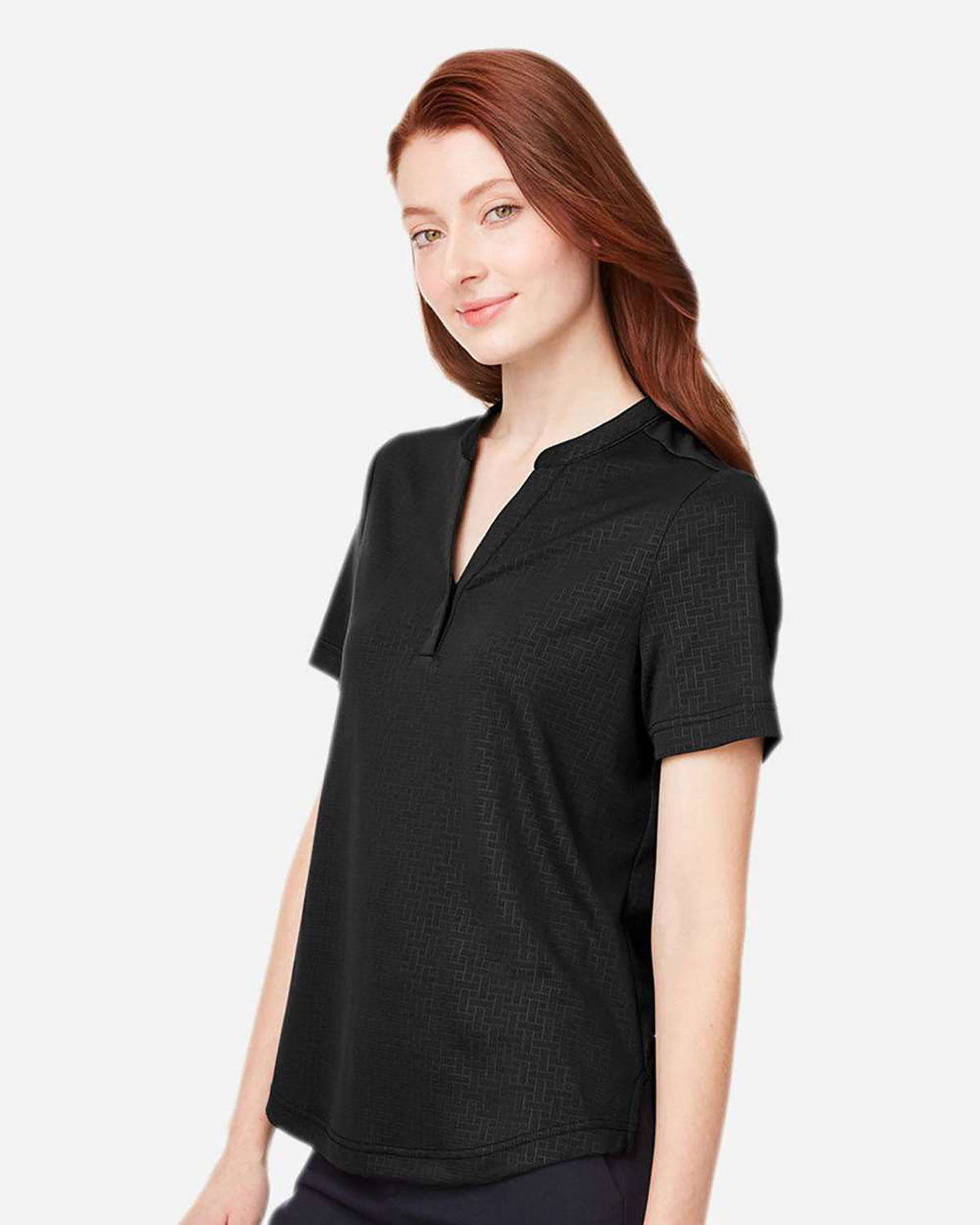 North End NE102W Women's Replay Recycled Polo view 3