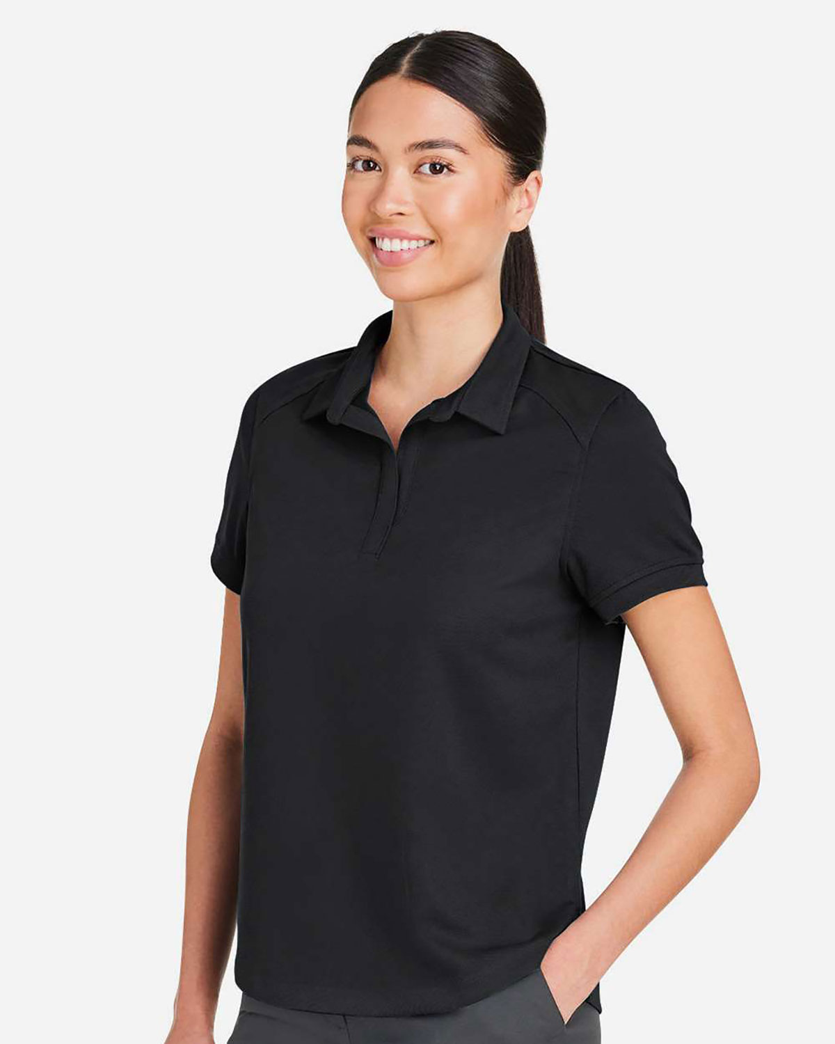 North End NE112W Women's Express Tech Performance Polo view 3