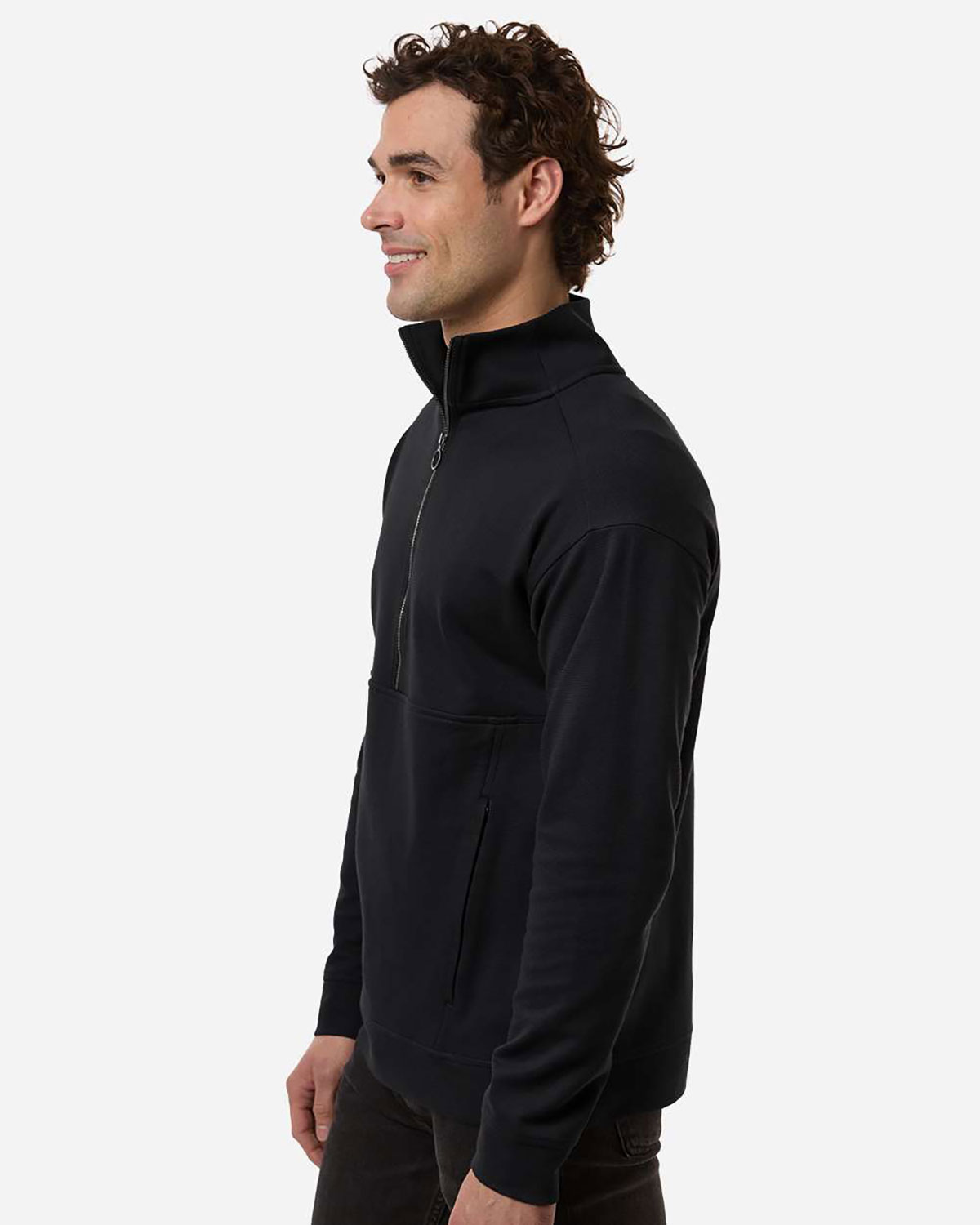 North End NE220 Men's Mantra Half-Zip Ottoman Pullover view 3