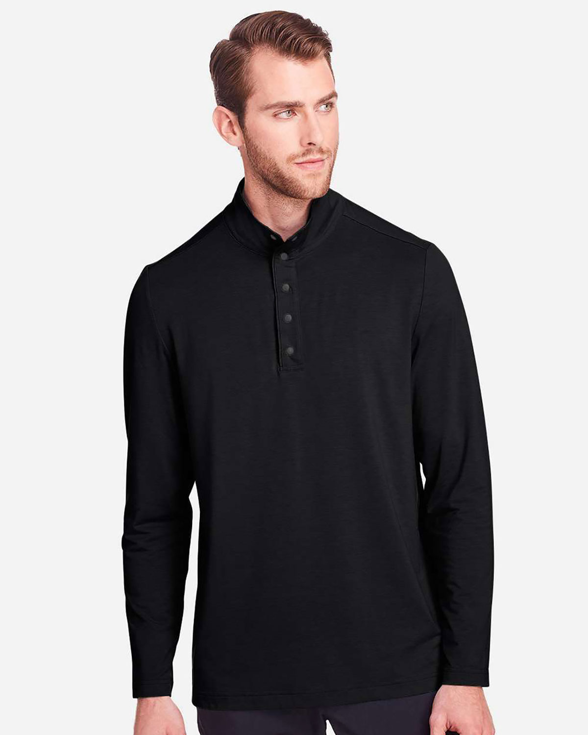 North End NE400 Men's JAQ Stretch Performance Snap-Neck Pullover