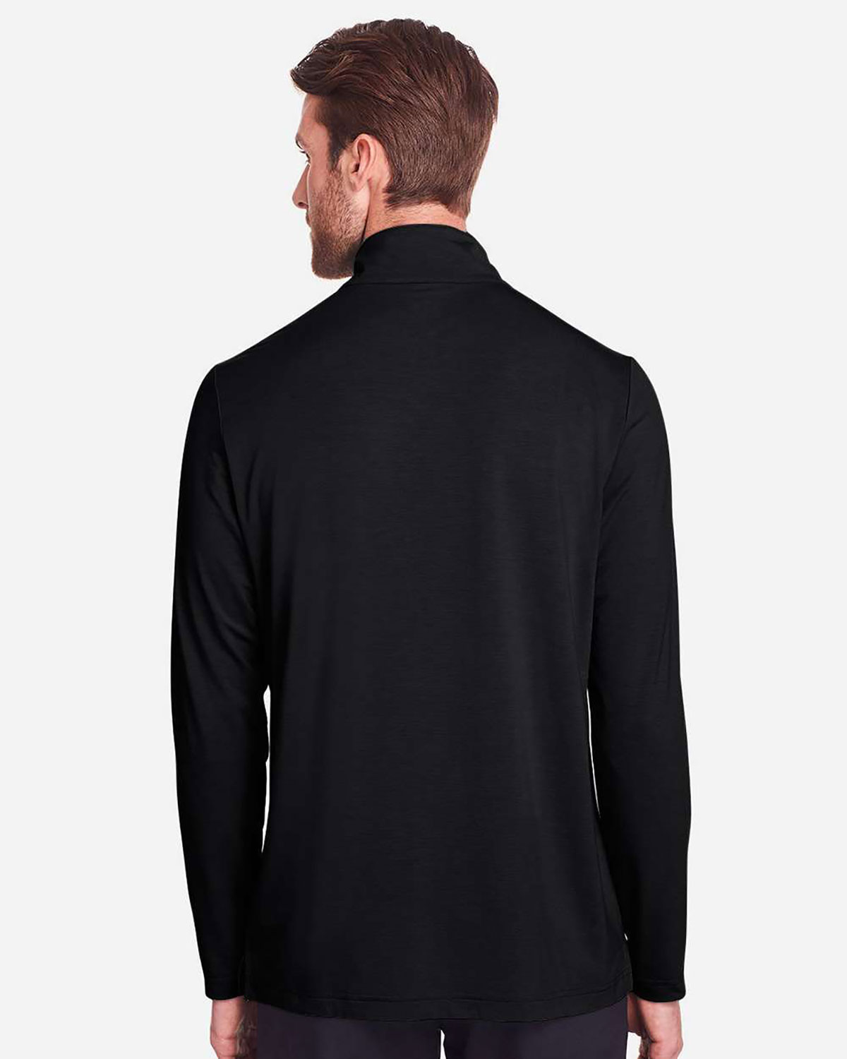 North End NE400 Men's JAQ Stretch Performance Snap-Neck Pullover view 2