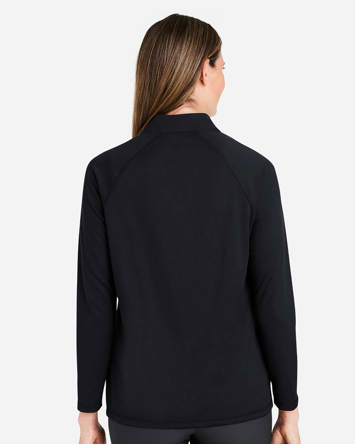 North End NE410W Women's Revive Coolcore� Quarter-Zip Pullover view 2