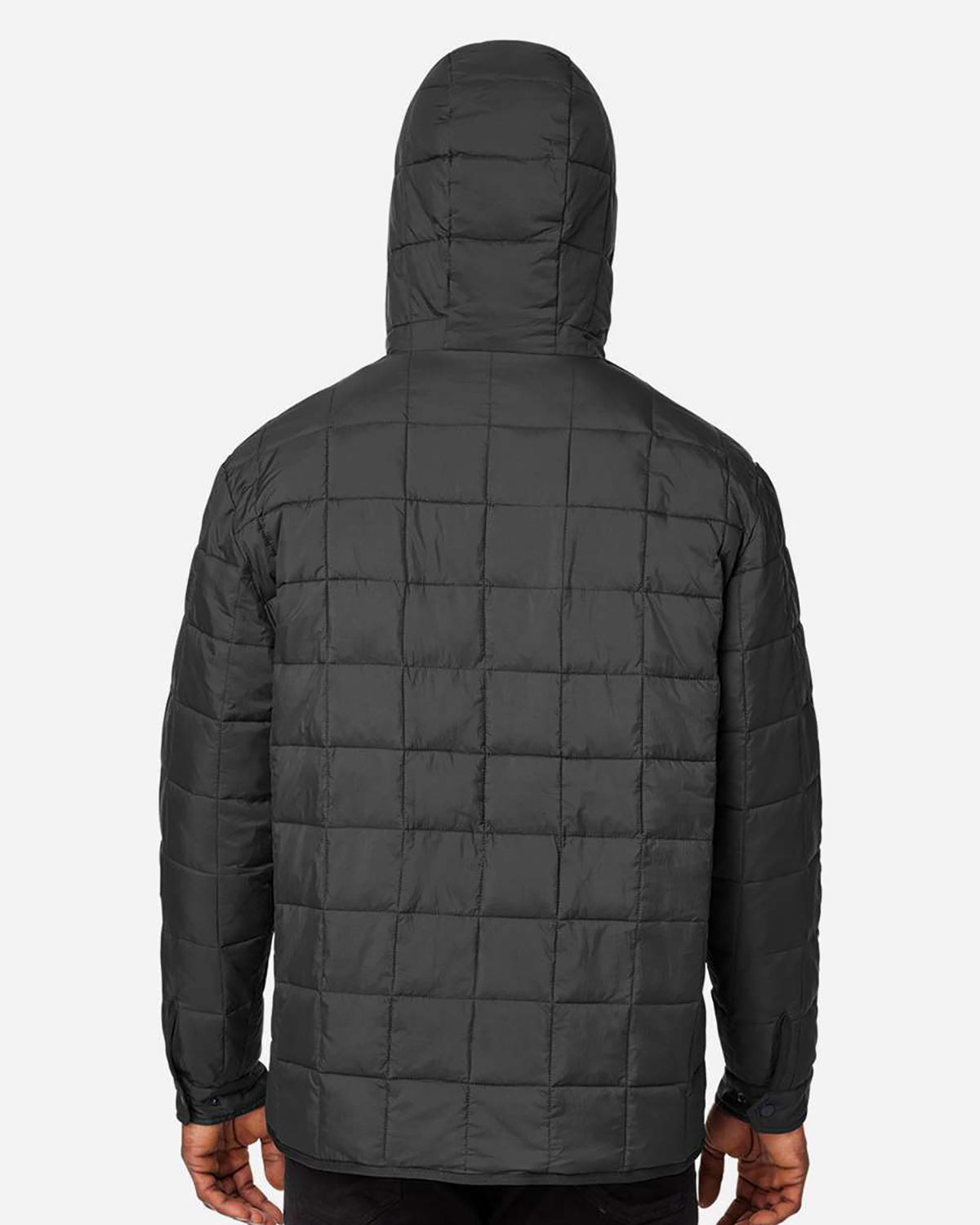 North End NE722 Unisex Aura Packable Anorak view 2