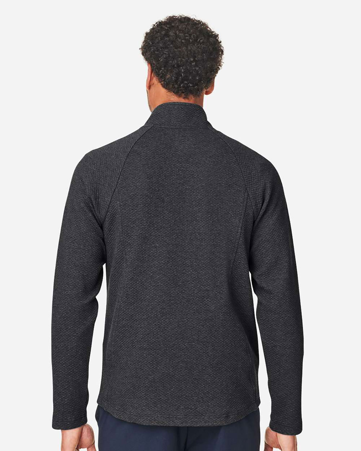 North End NE727 Men's Spirit Textured Full-Zip view 2