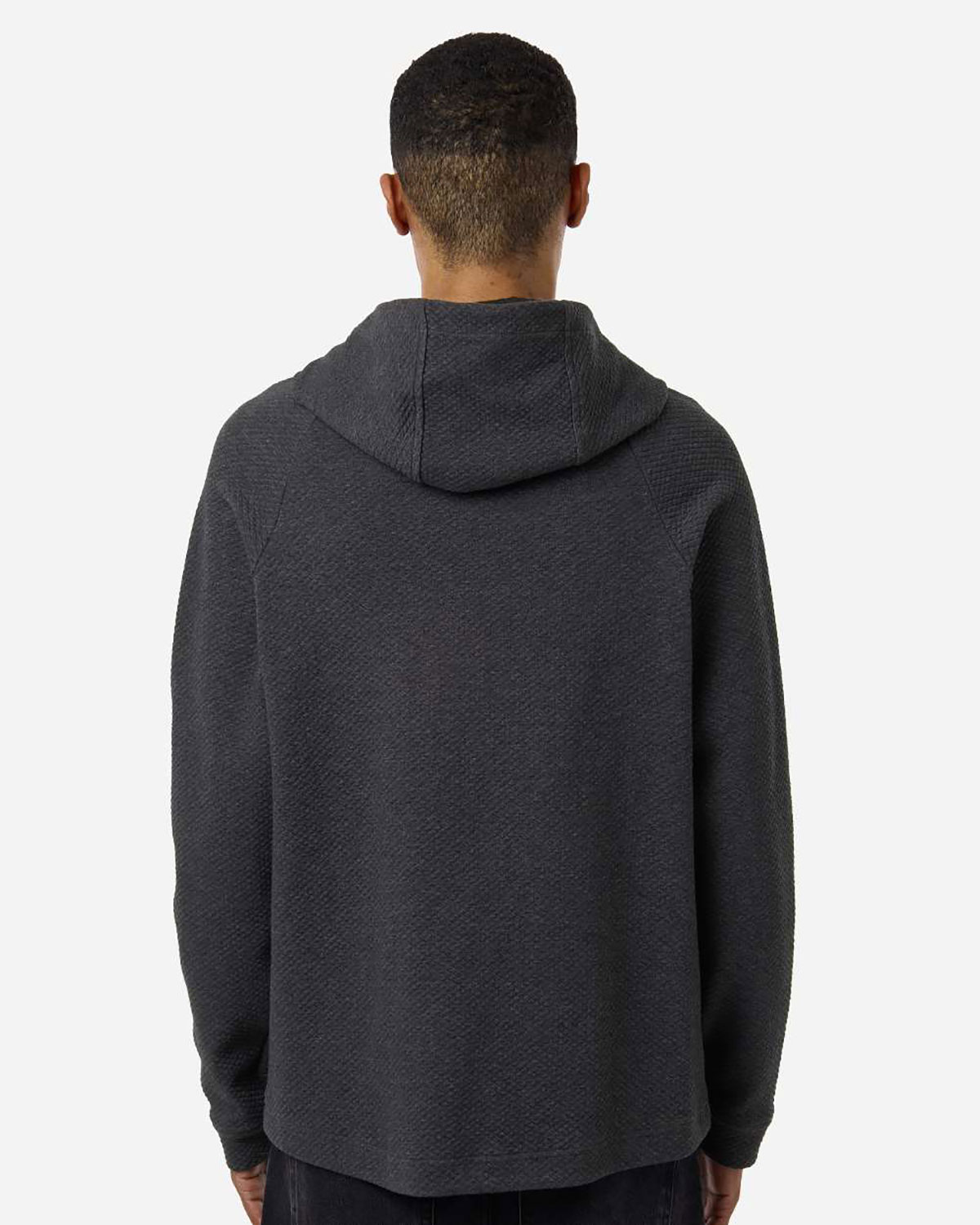 North End NE729 Men's Spirit Textured Hooded Pullover view 2