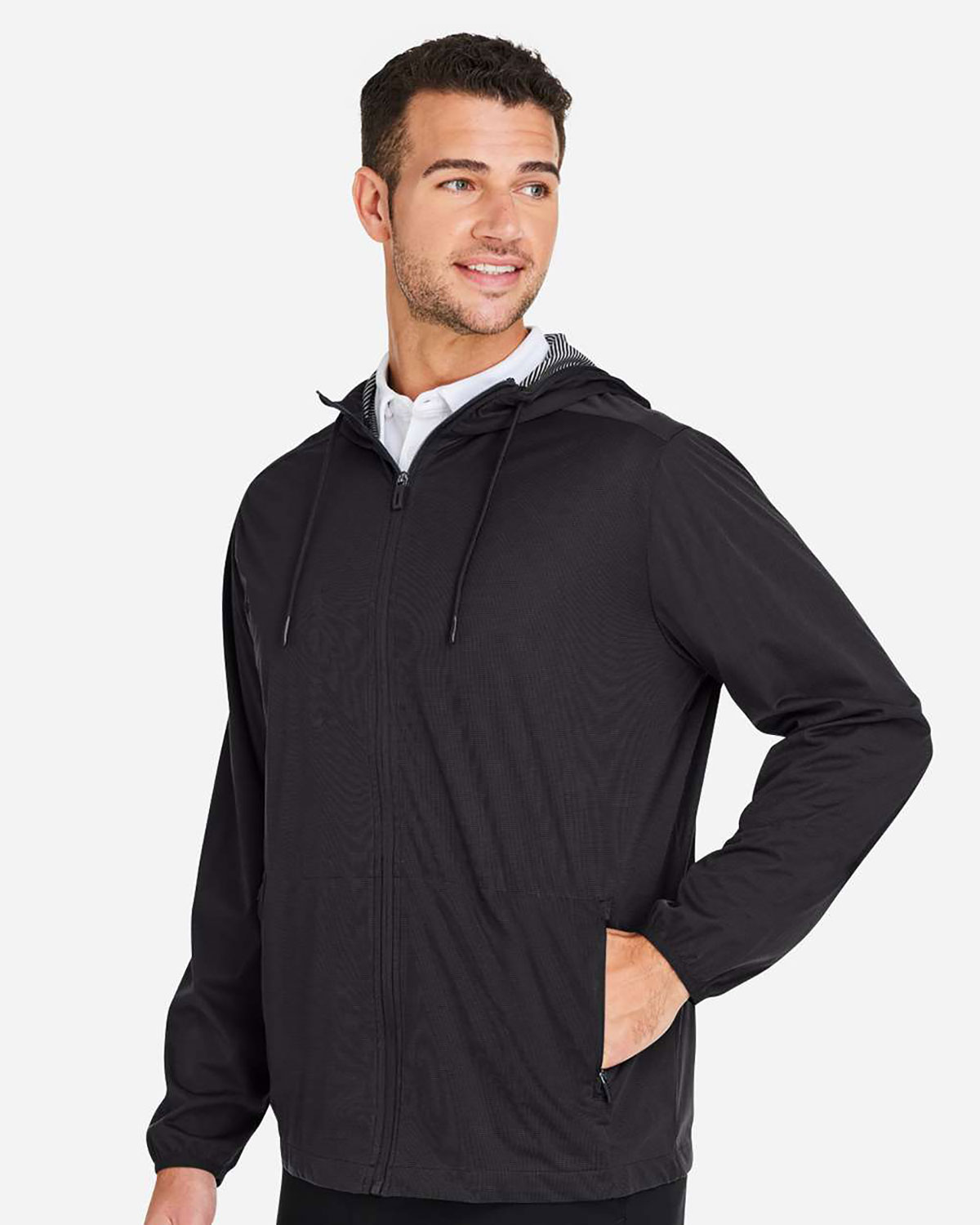 North End NE75 Men's Network Lightweight Jacket view 3