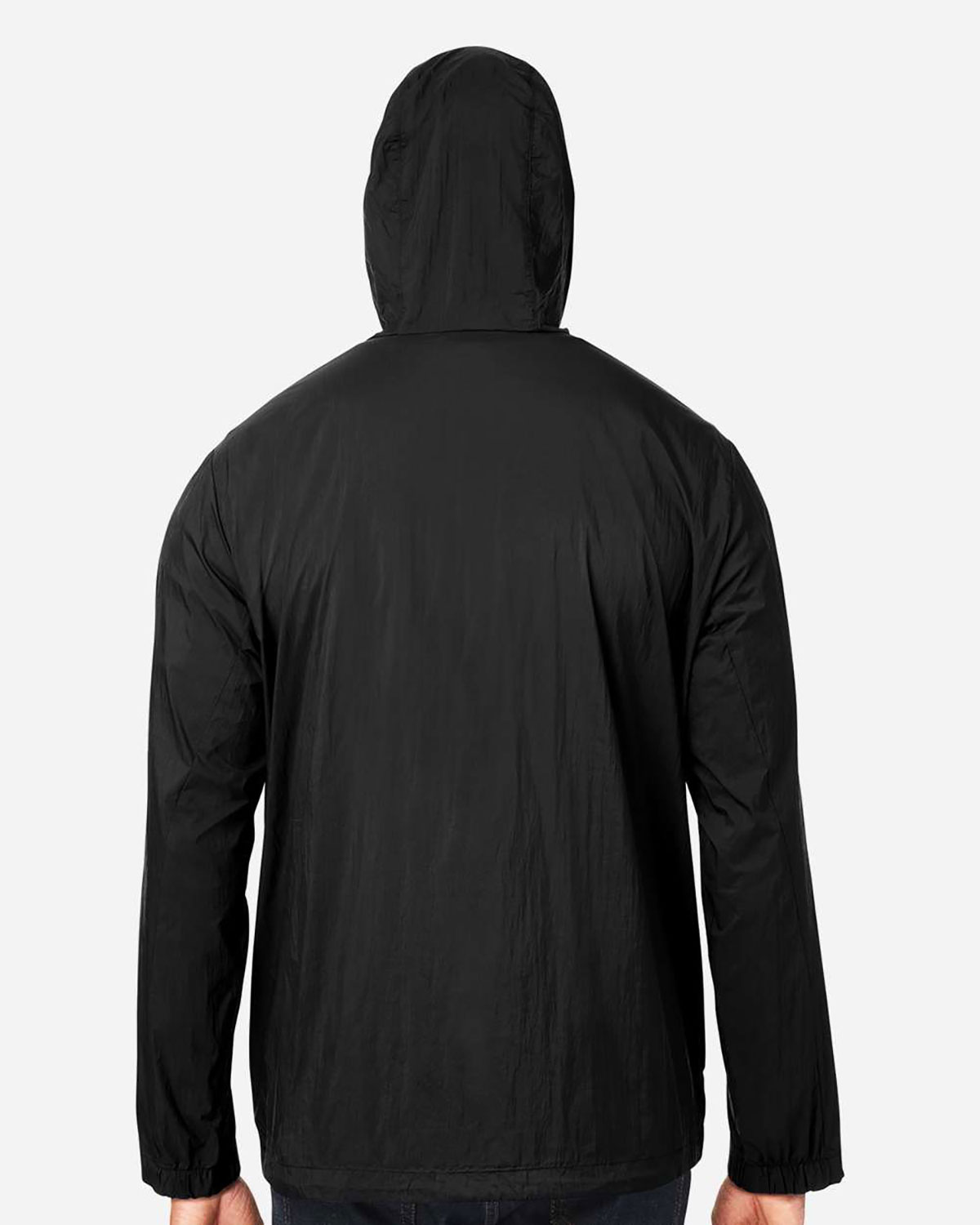 North End NE810 Men's Aura Lightweight Packable Anorak view 2