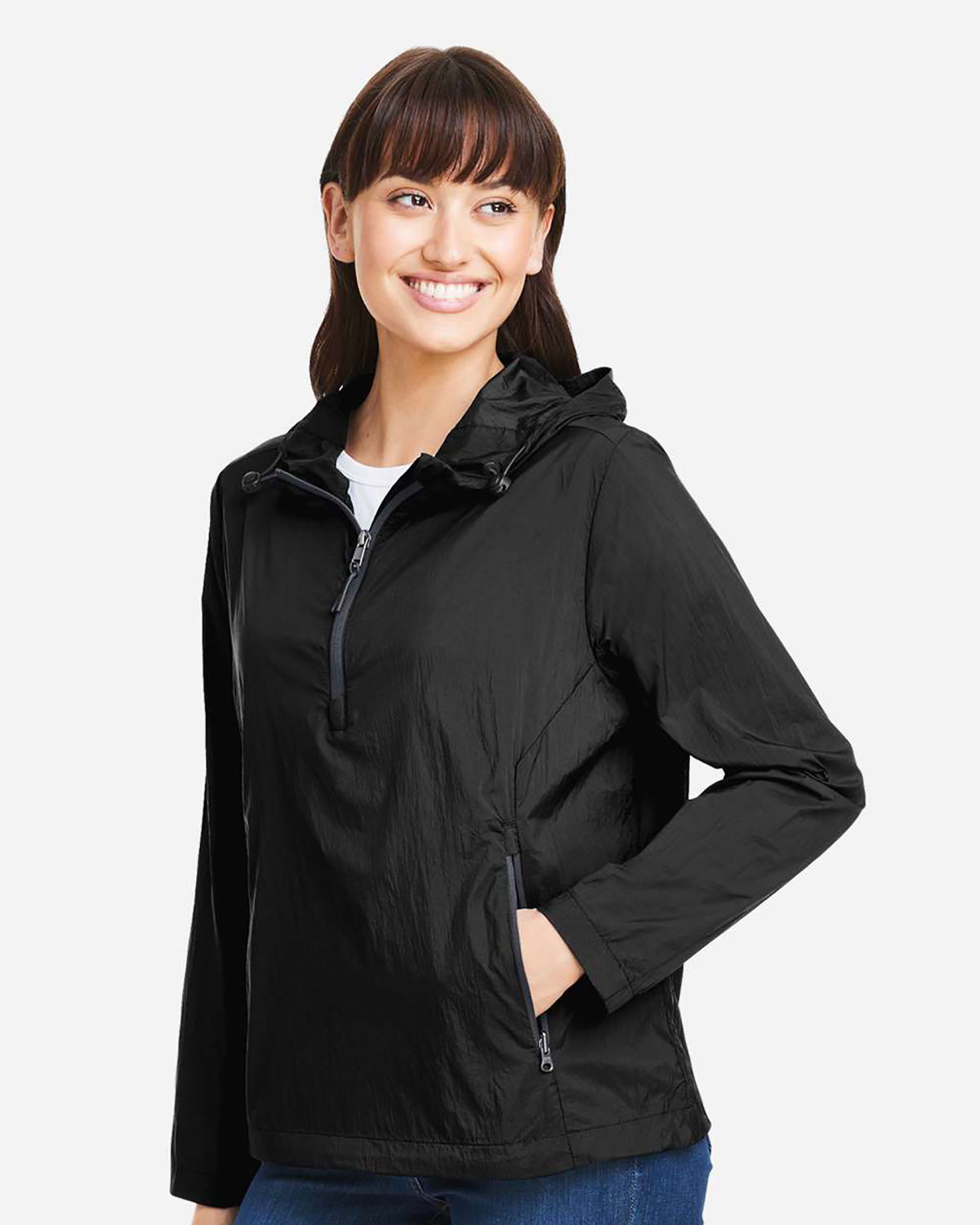 North End NE810W Women's Aura Lightweight Packable Anorak view 3