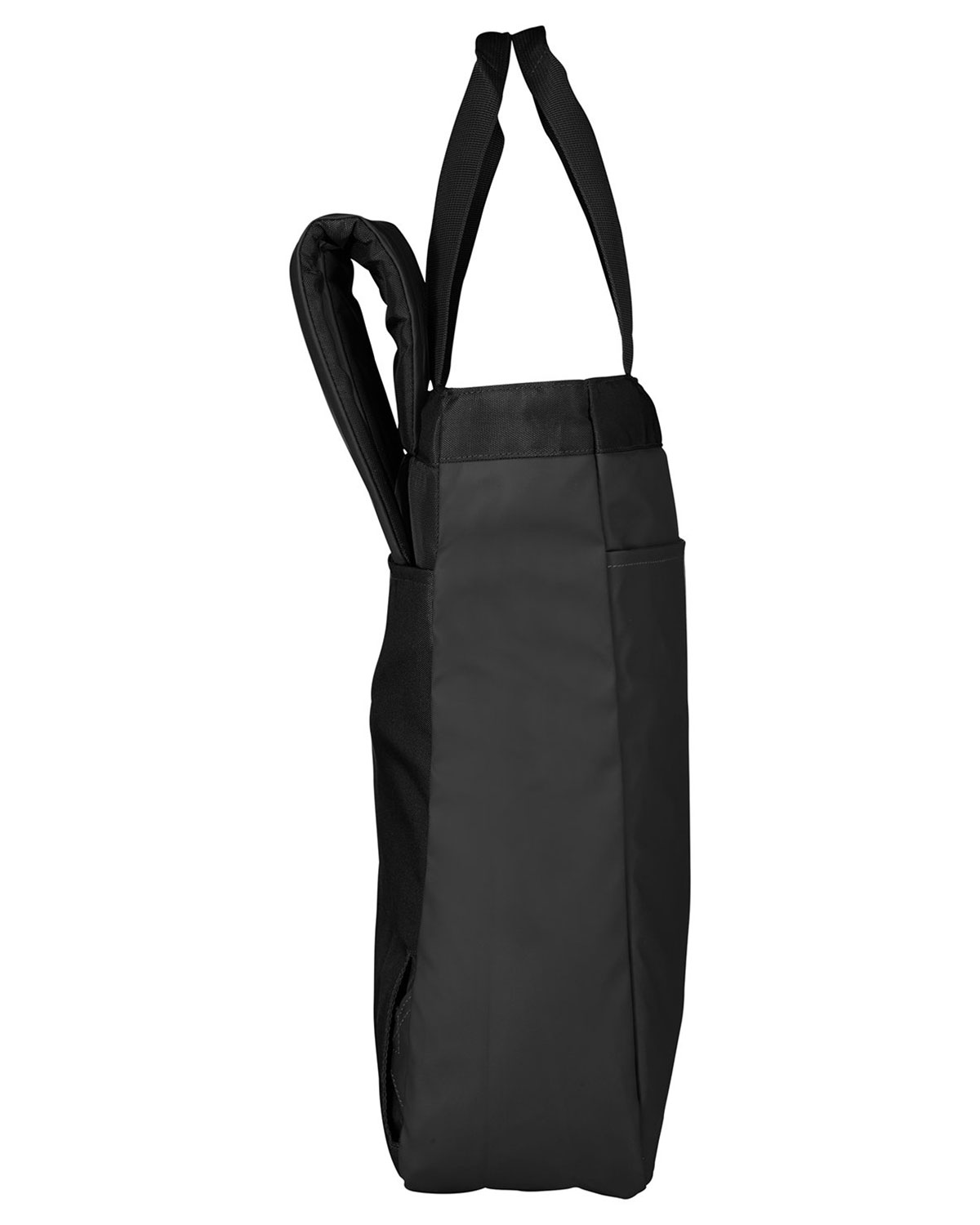 North End NE901 Unisex Reflective Convertible Laptop Backpack Tote Bag view 3