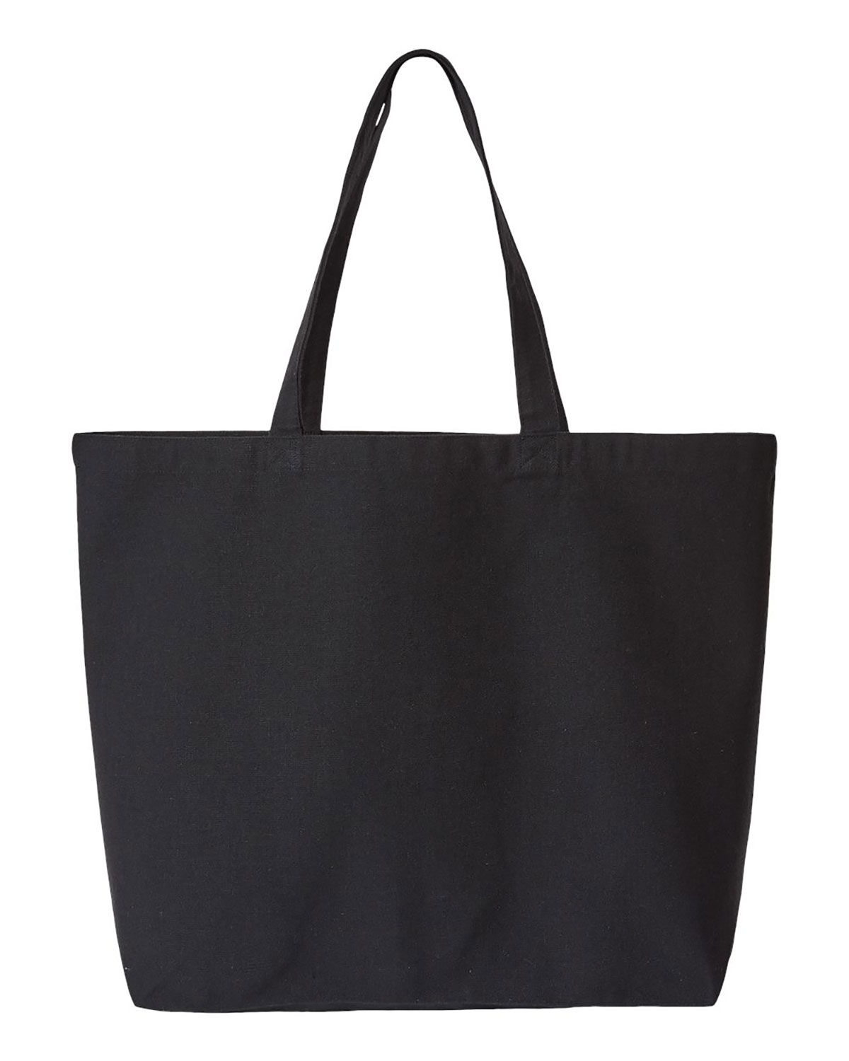 OAD OAD108R Jumbo Recycled Midweight Gusseted Canvas Tote view 2