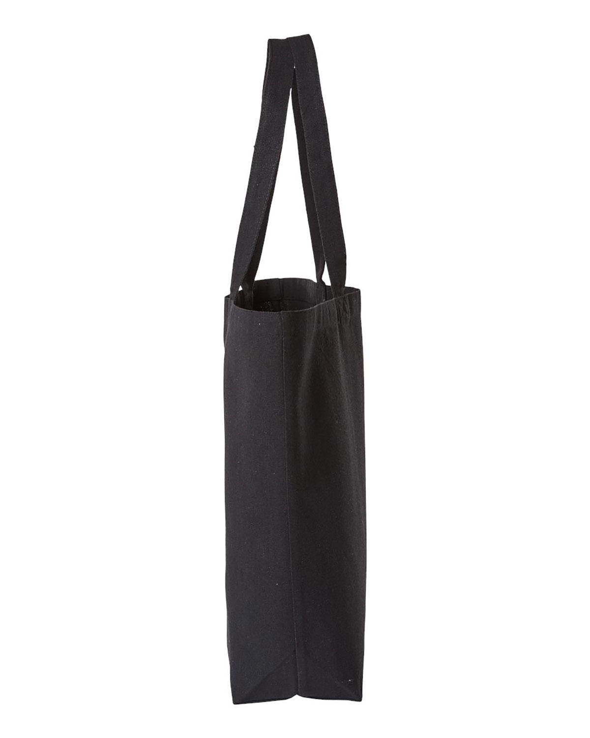 OAD OAD108R Jumbo Recycled Midweight Gusseted Canvas Tote view 3