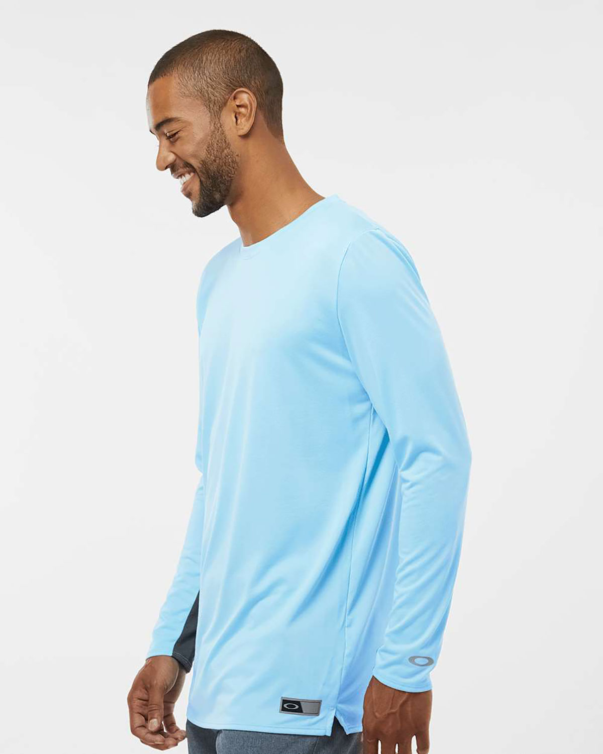 Oakley FOA402992 Men's Team Issue Hydrolix Long Sleeve T-Shirt view 3