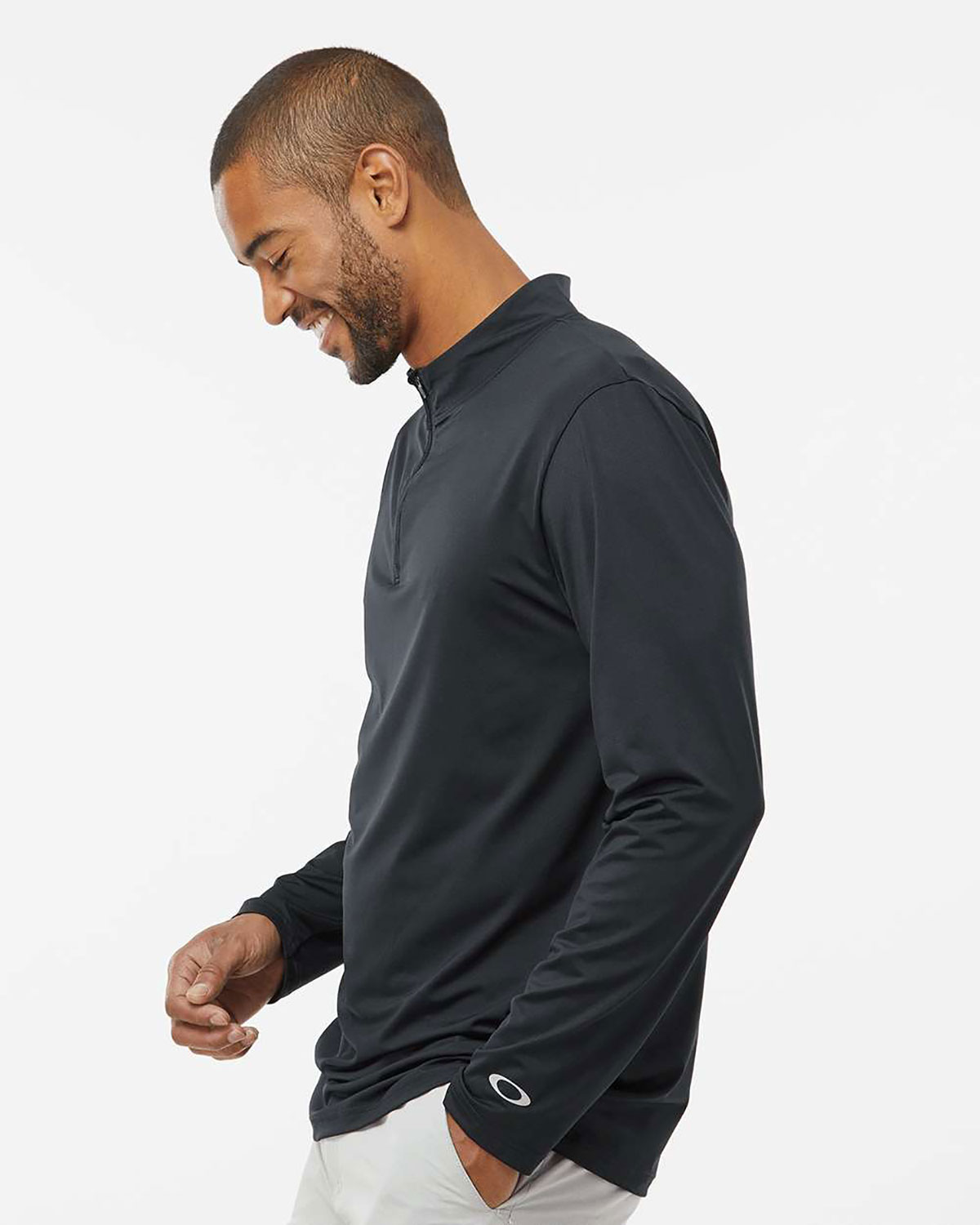 Oakley FOA402997 Men's Team Issue Podium Quarter-Zip Pullover view 3
