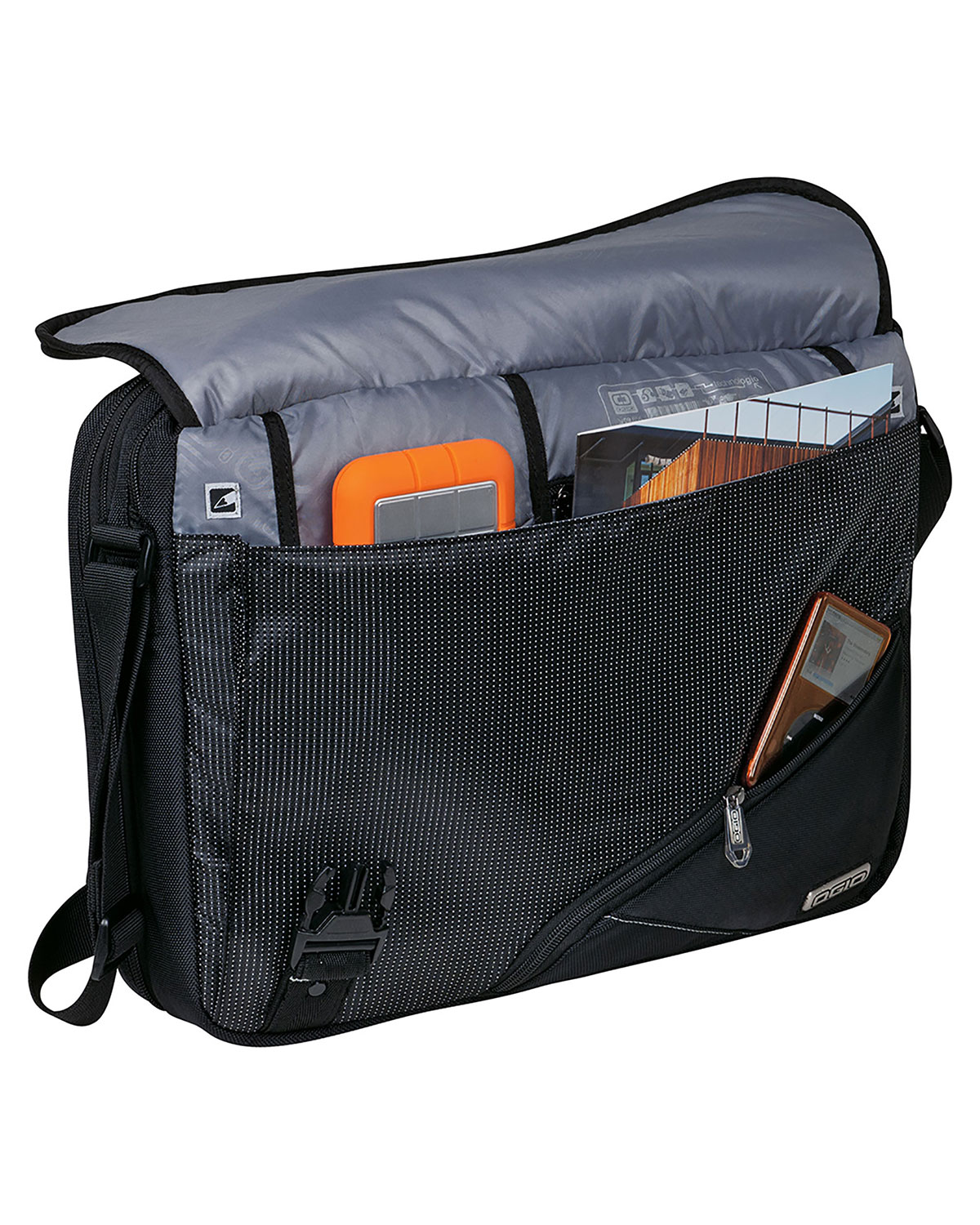 OGIO 117023 Voyager Messenger view 2