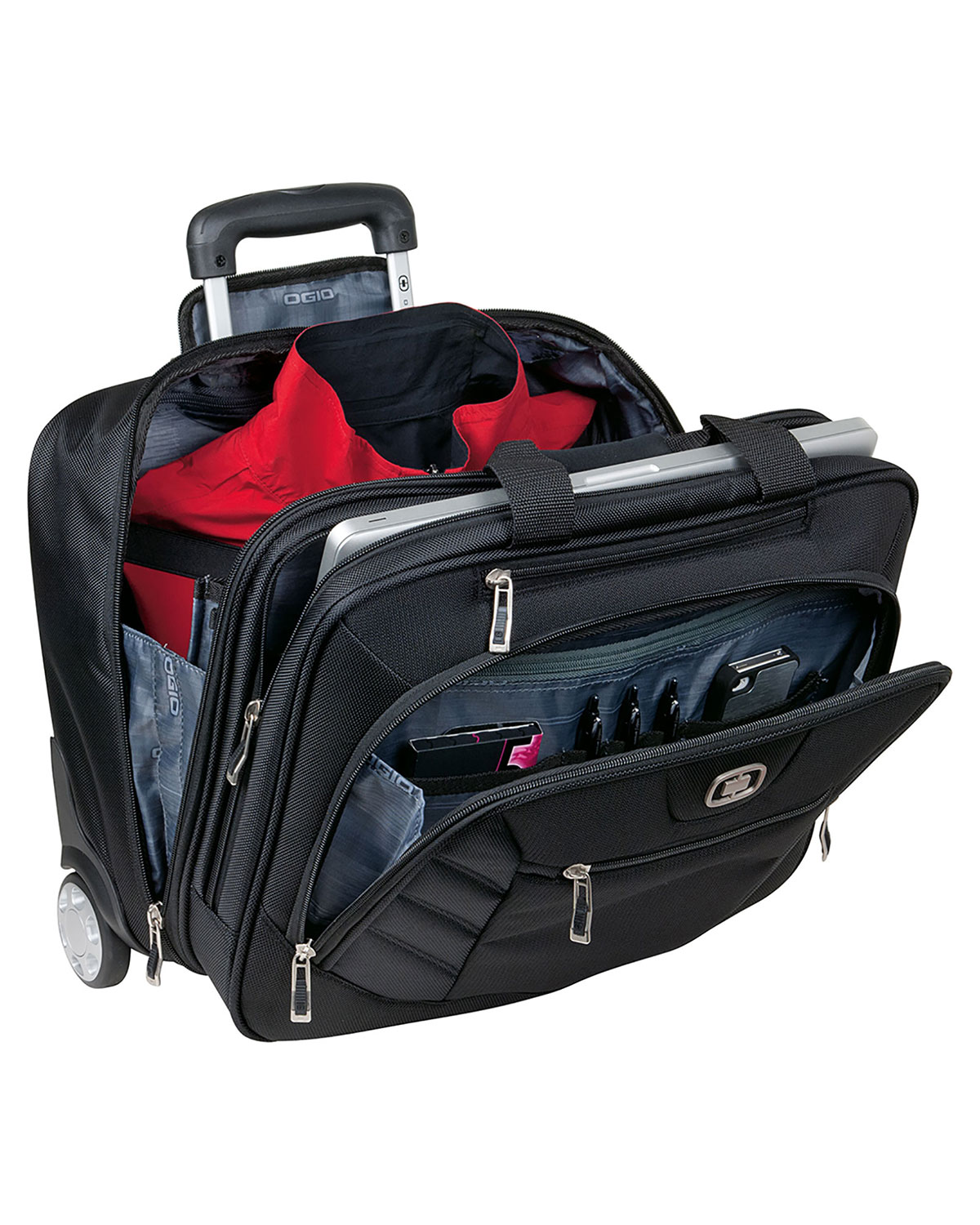 OGIO 417018 Lucin Wheeled Briefcase view 2