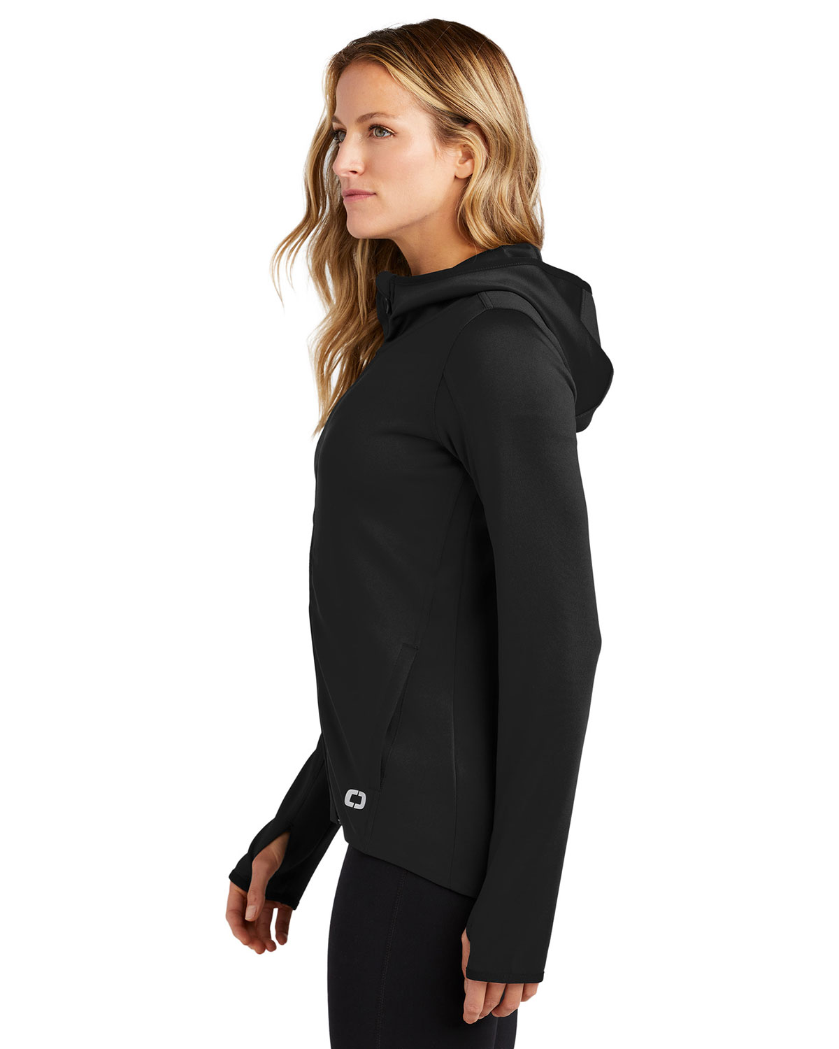 OGIO LOE728 Women's Stealth Full-Zip Jacket view 3