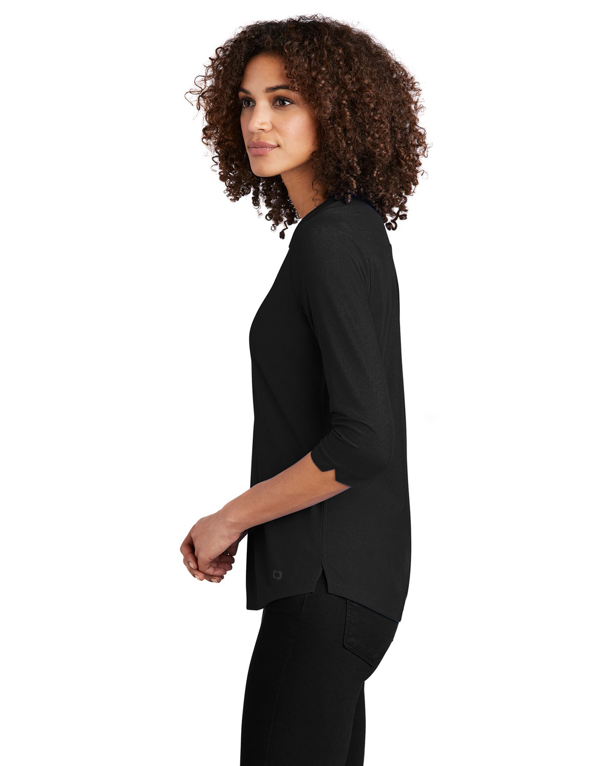 OGIO LOG104 Women's Jewel Henley view 3