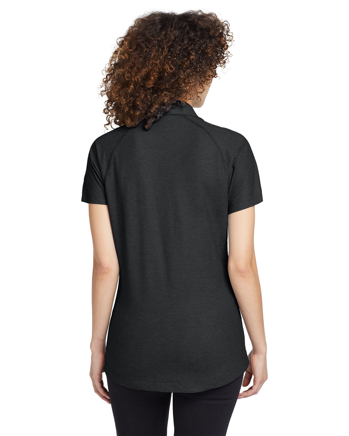 OGIO LOG126 Women's Onyx Polo view 2