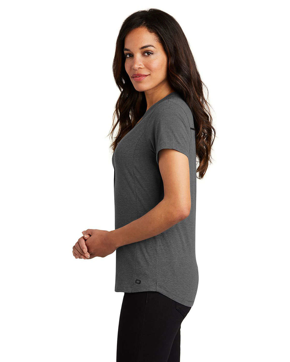 OGIO LOG136 Women's Tread Henley view 3