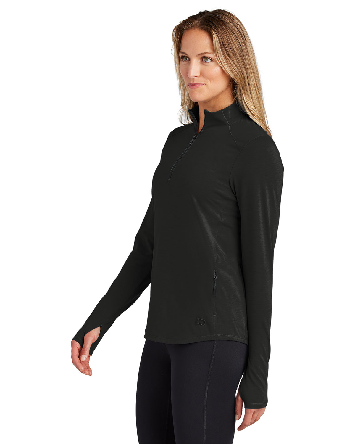 OGIO LOG153 Women's Motion 1/4-Zip view 3