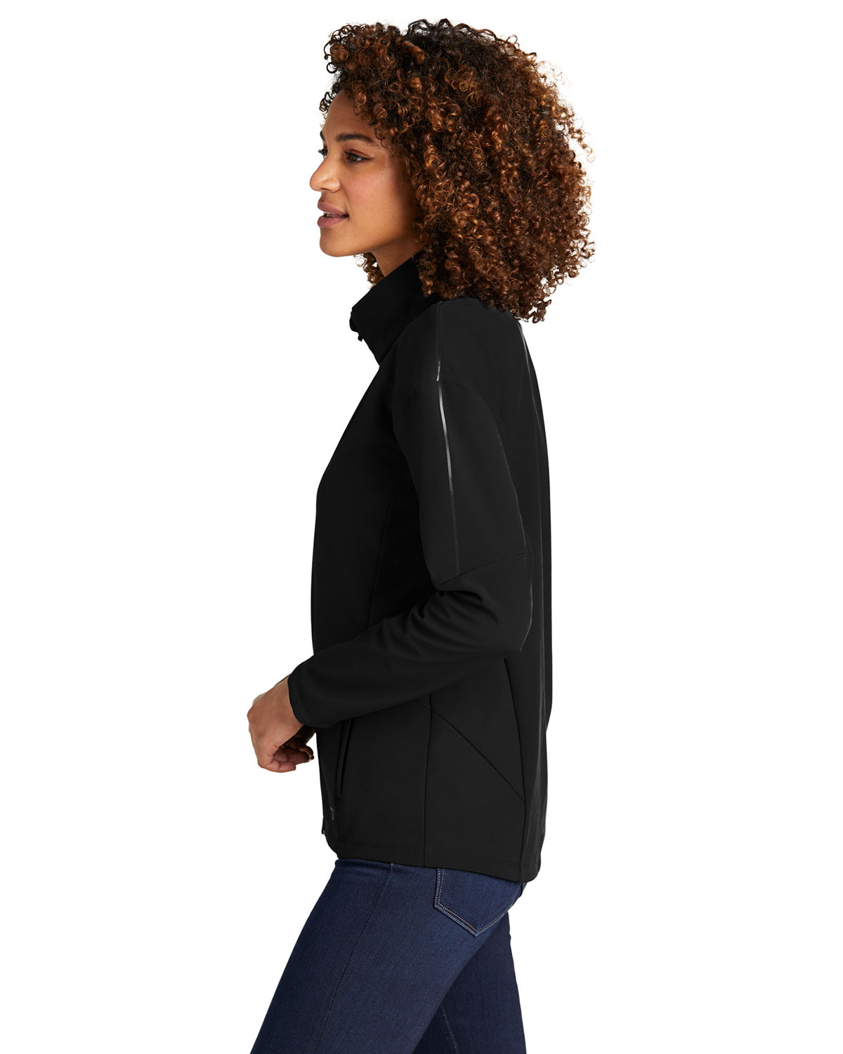 OGIO LOG755 Women's Commuter Full-Zip Soft Shell view 3