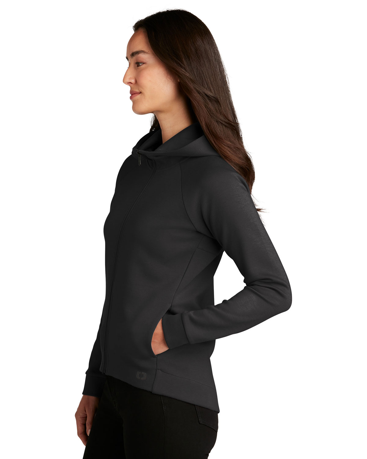 OGIO LOG850 Women's Bolt Full-Zip Hoodie view 3