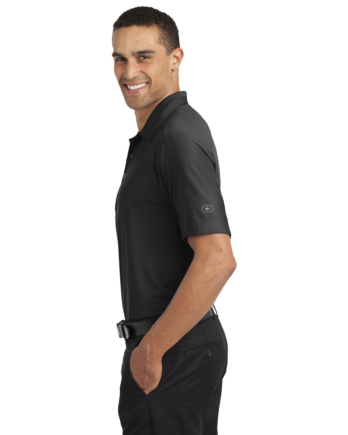 OGIO OG1030 Linear Polo view 3