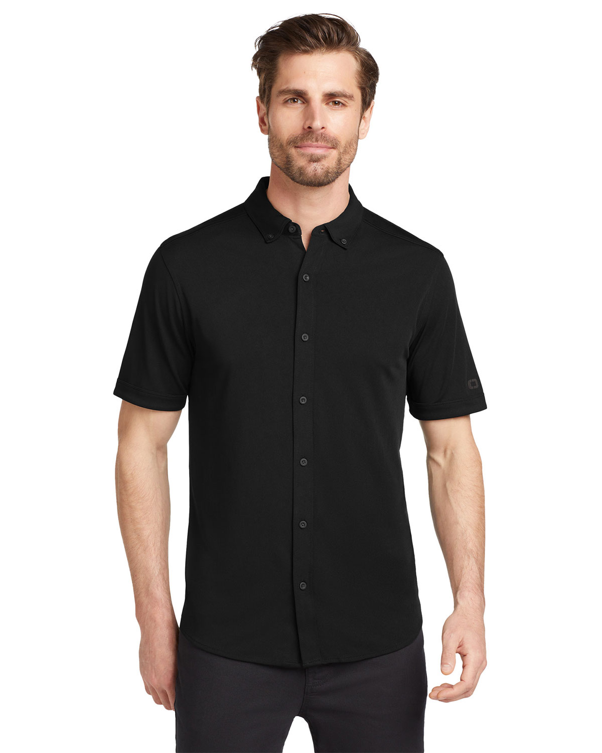 OGIO OG141 Gravitate Full-Button Polo