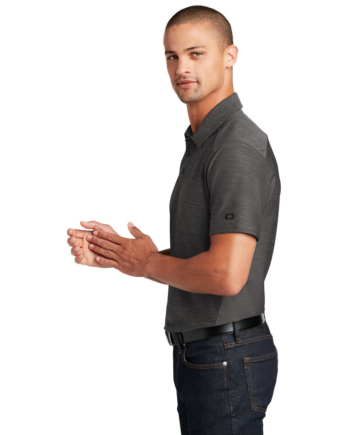 OGIO OG143 Slate Polo view 3