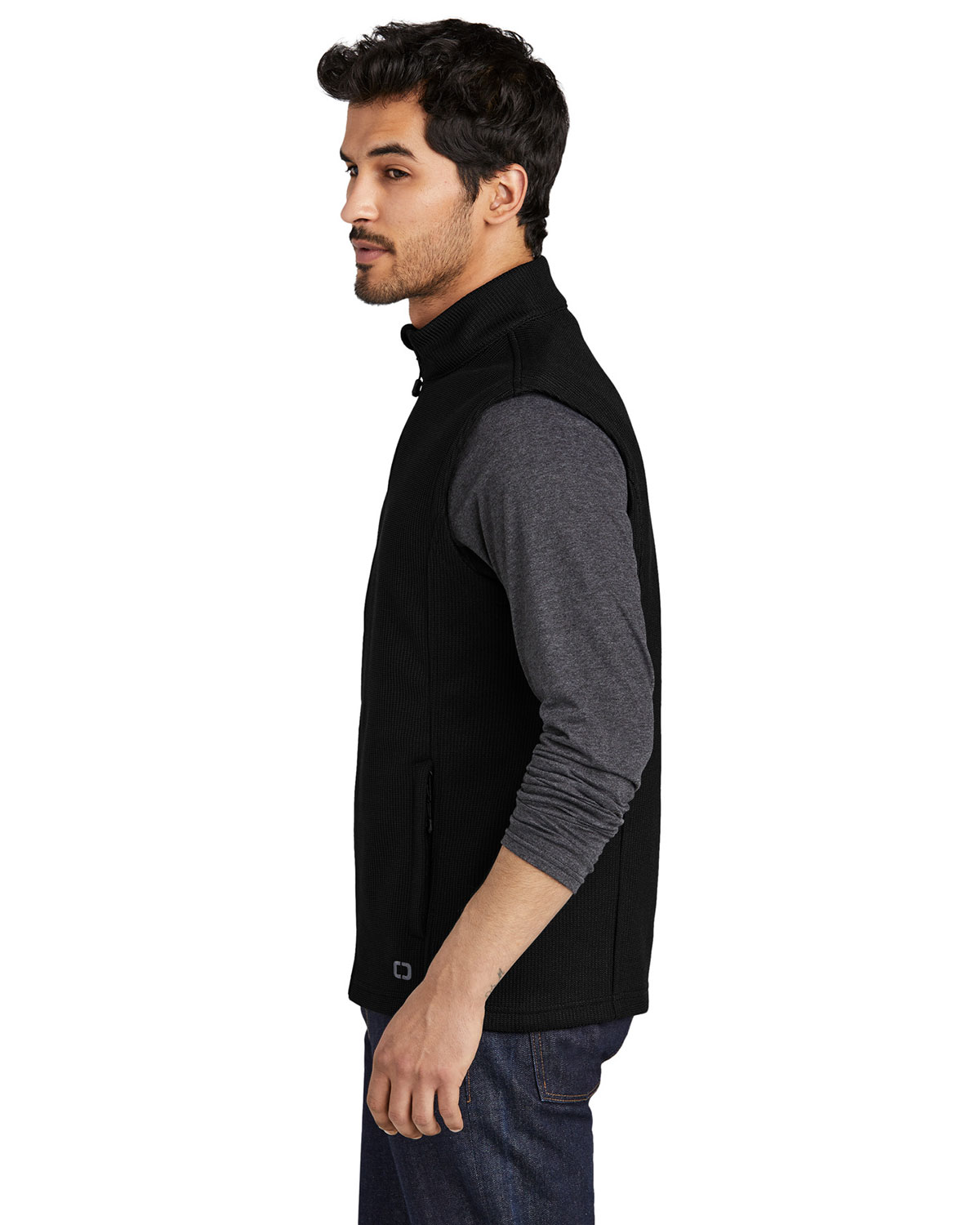 OGIO OG730 Grit Fleece Vest view 3