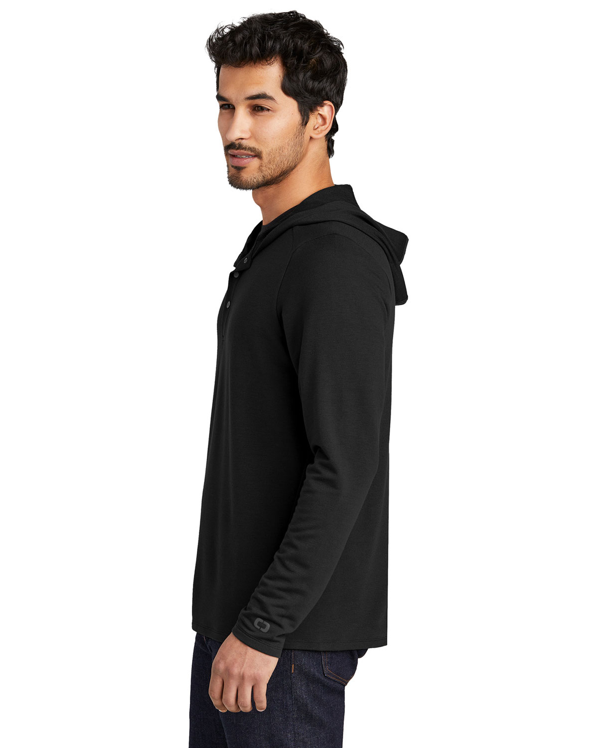 OGIO OG826 Luuma Flex Hooded Henley view 3