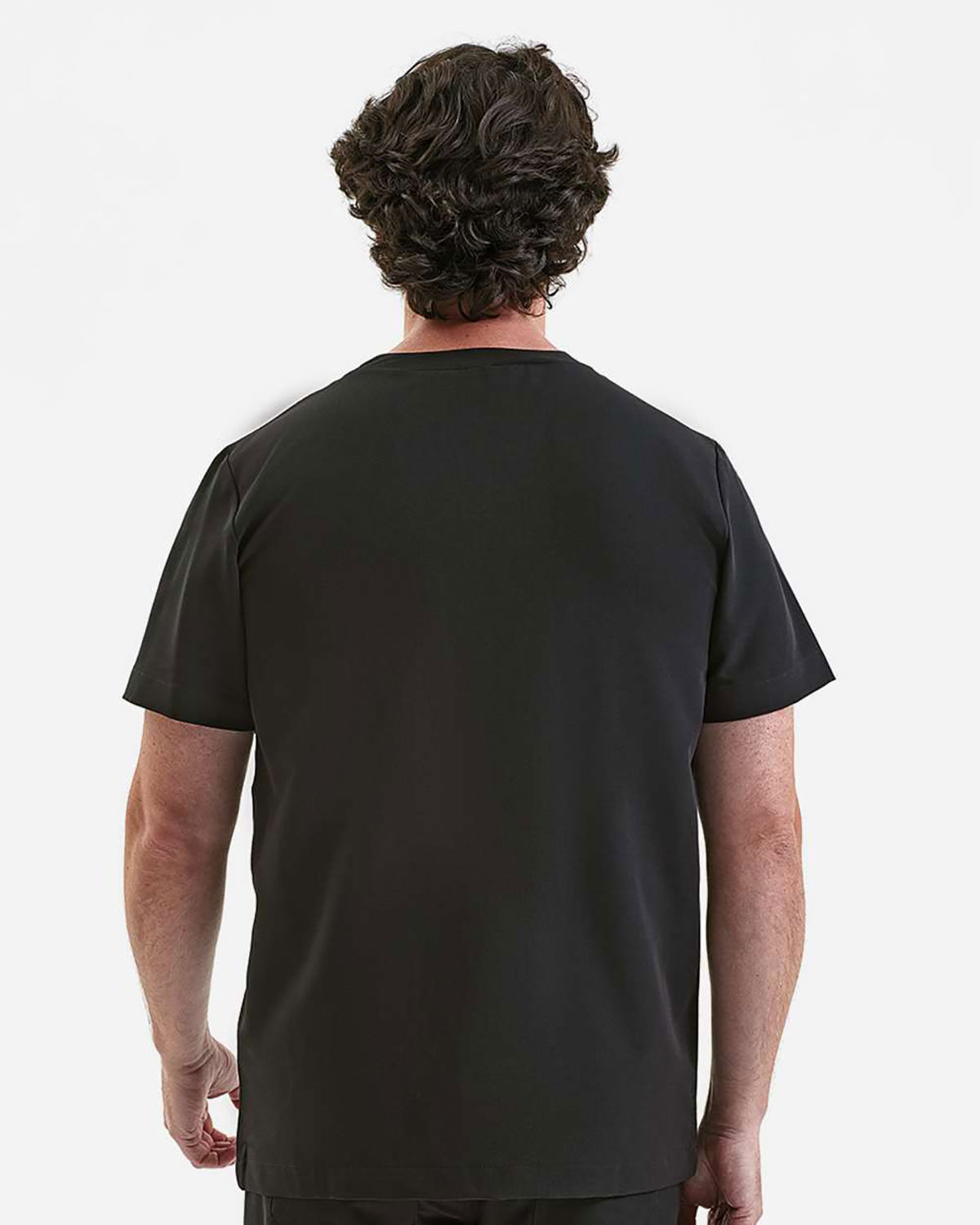 Onna NN200 Men's Limitless V-Neck Stretch Scrub Top view 2