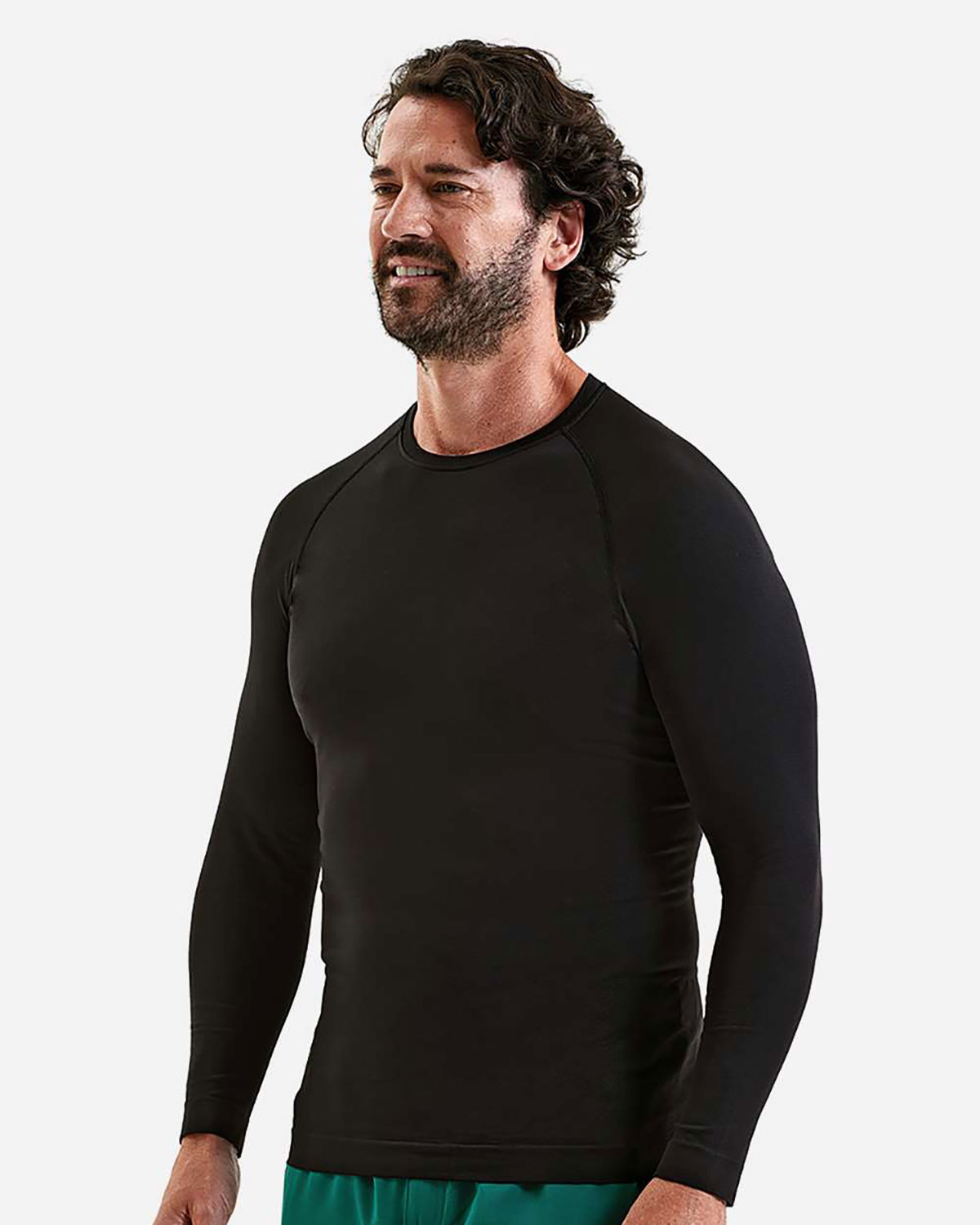 Onna NN270 Men's Unstoppable Fresh Long Sleeve Underscrub Base Layer T-Shirt view 3