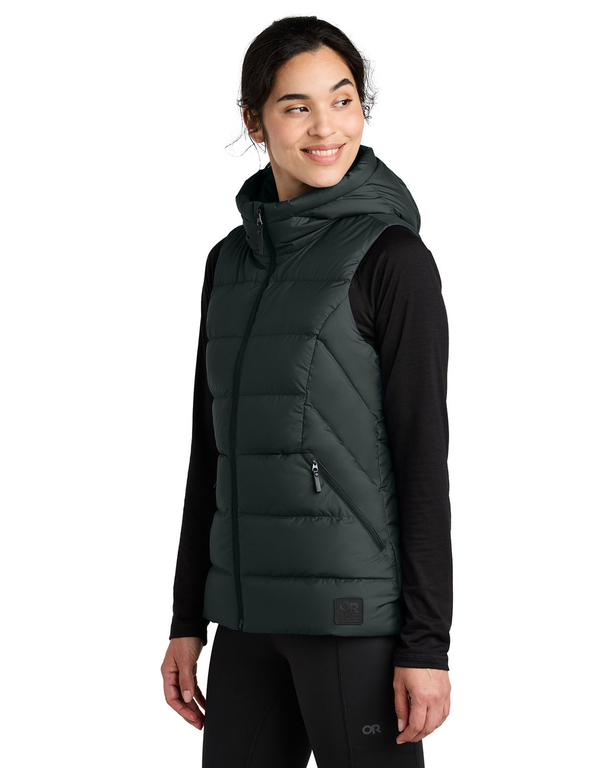 Outdoor Research OR322218 EDITION Outdoor Research Women's Coldsnap Hooded Down Vest view 3