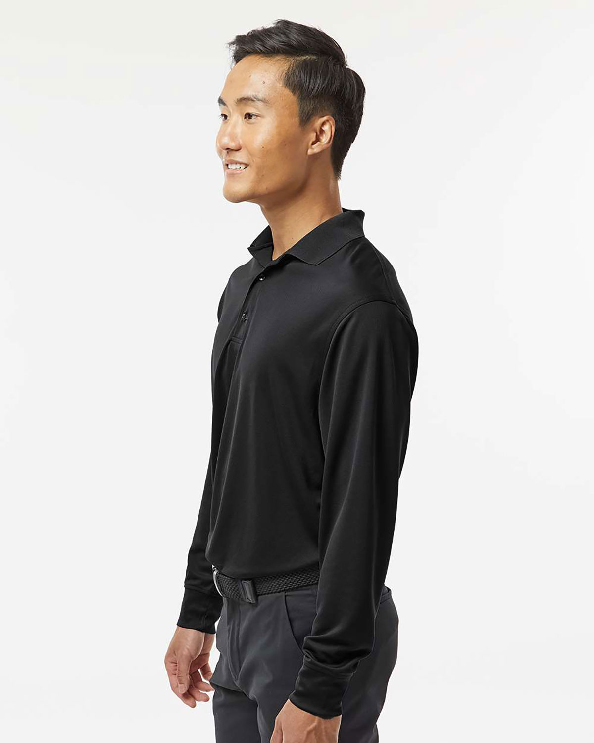 Paragon 110 Men's Prescott Long Sleeve Polo view 3