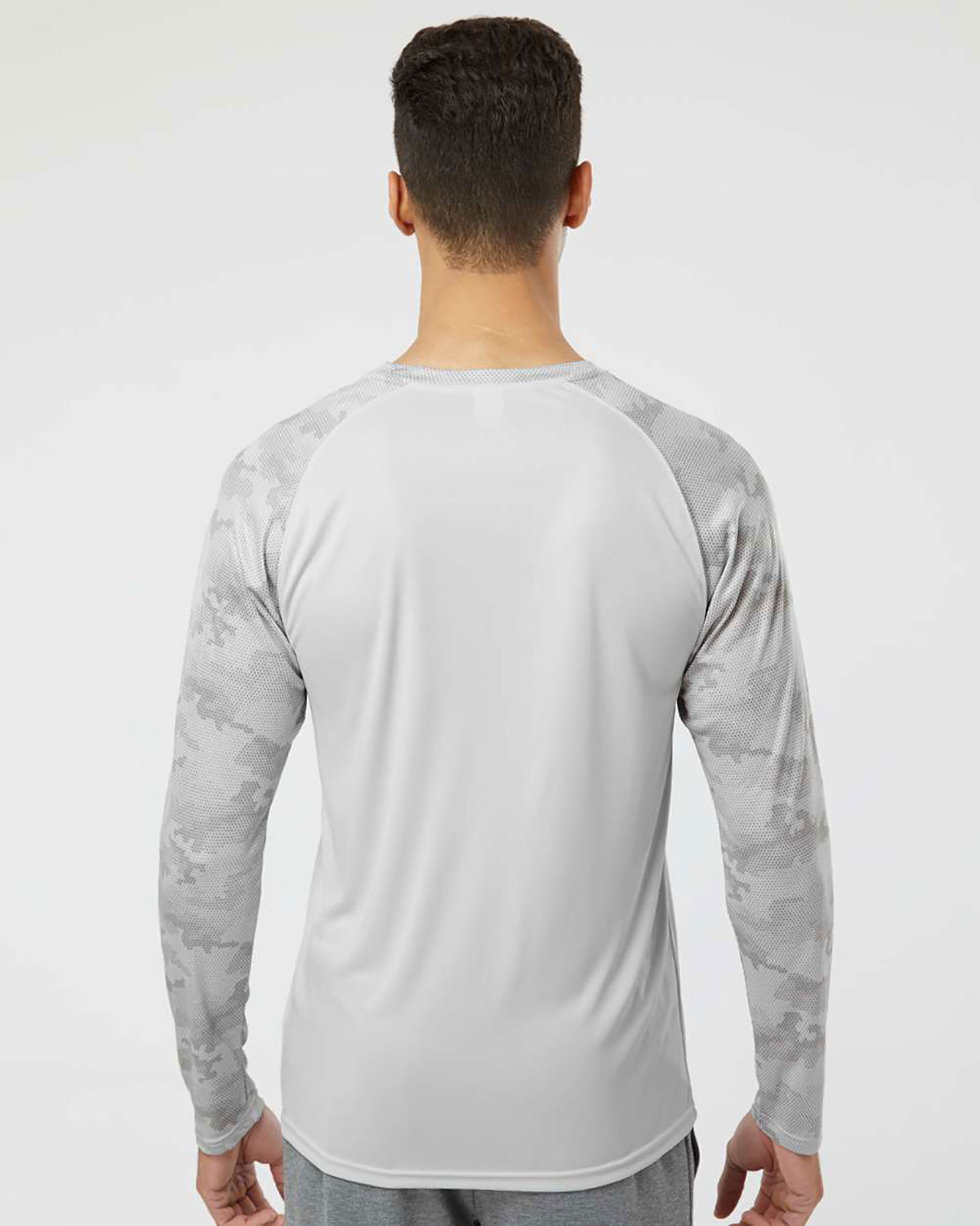 Paragon 216 Unisex Cayman Performance Camo Colorblocked Long Sleeve T-Shirt view 2