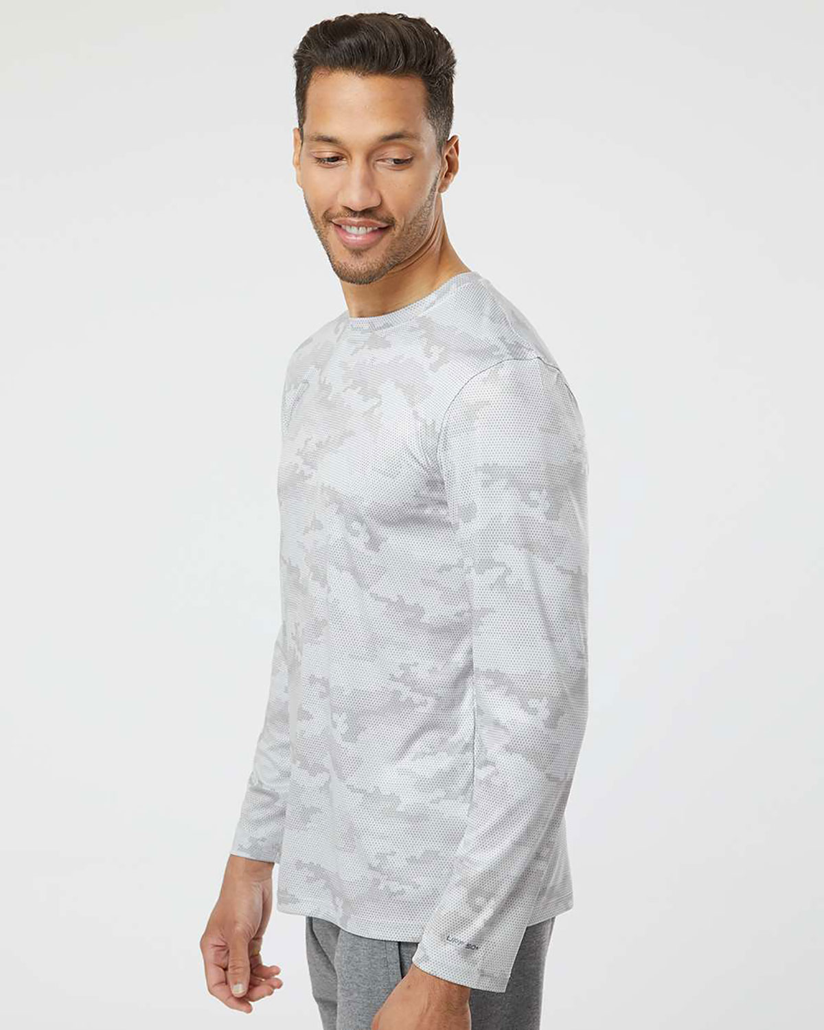 Paragon 217 Unisex Pompano Performance Camo Long Sleeve T-Shirt view 3