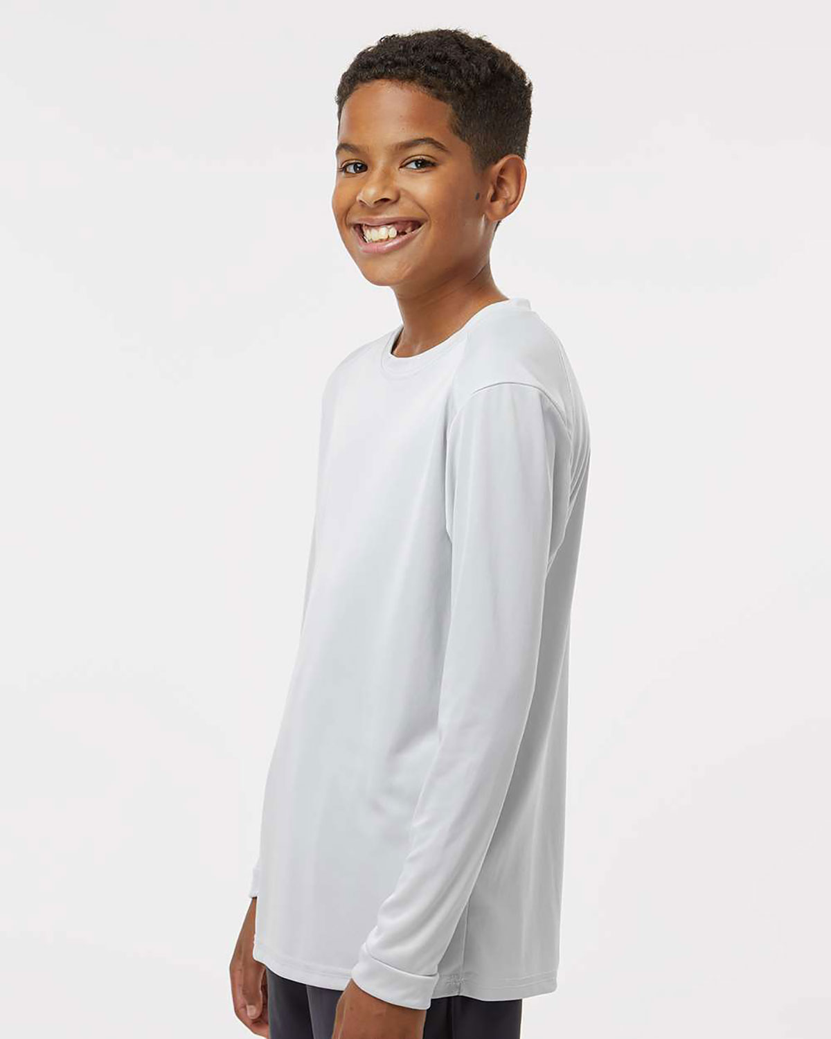 Paragon 218Y Youth Long Islander Performance Long Sleeve T-Shirt view 3