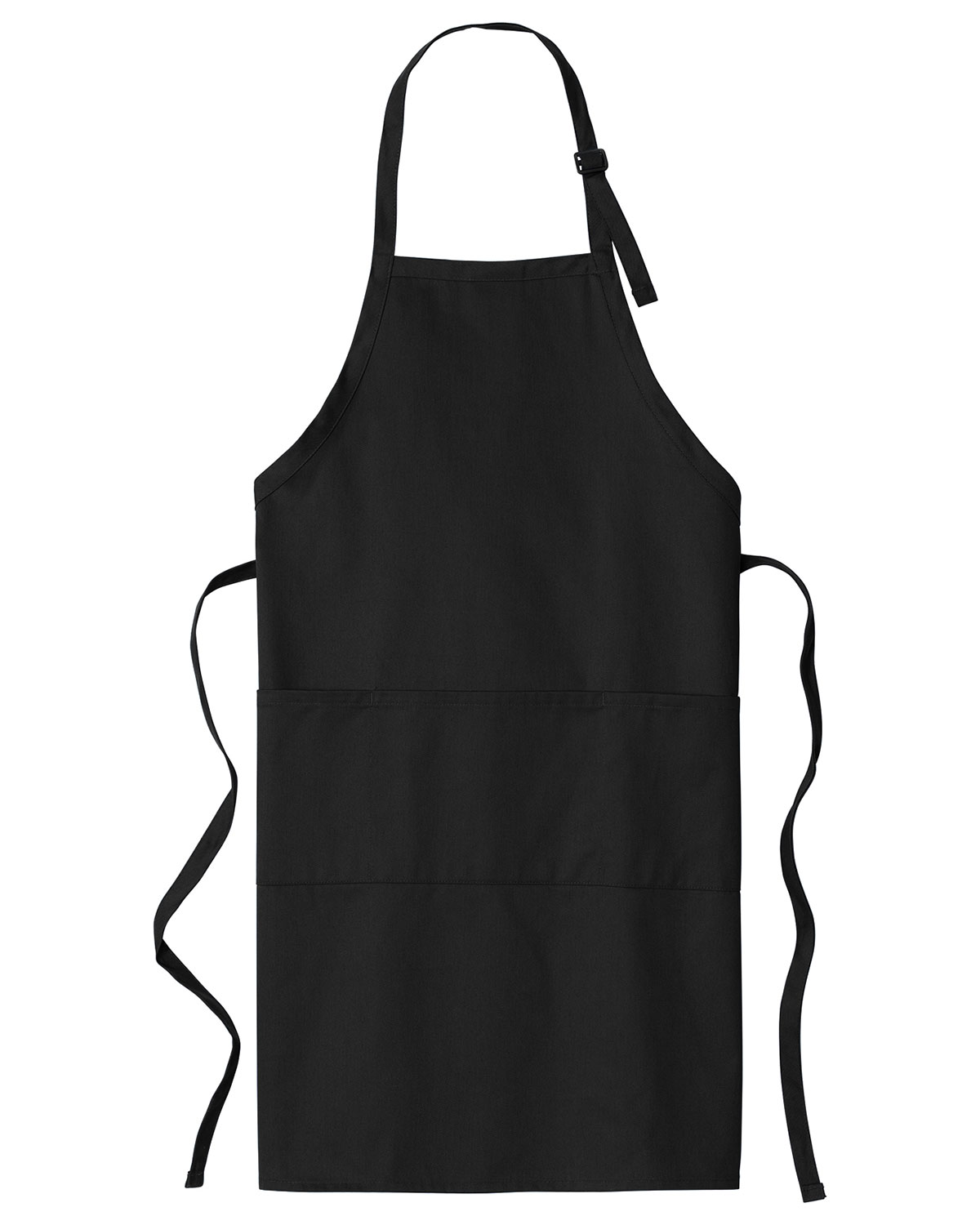 Port Authority A700 Easy Care Extra Long Bib Apron with Stain Release view 3