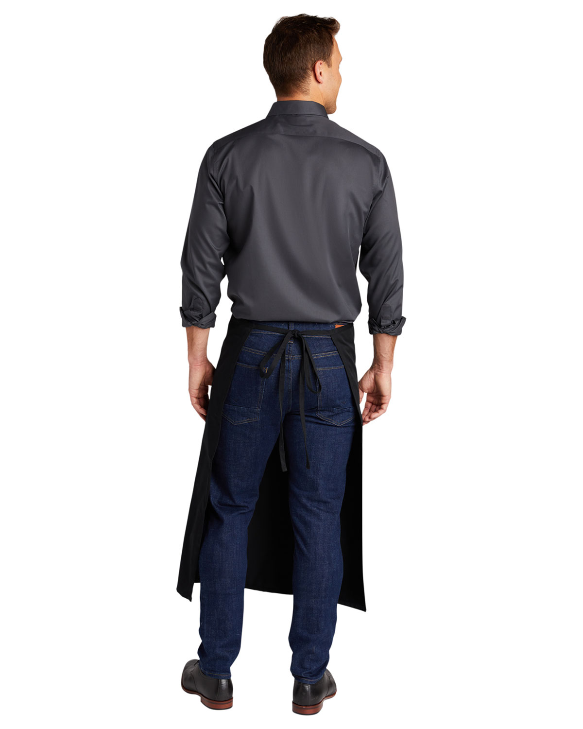 Port Authority A701 Easy Care Full Bistro Apron with Stain Release view 2