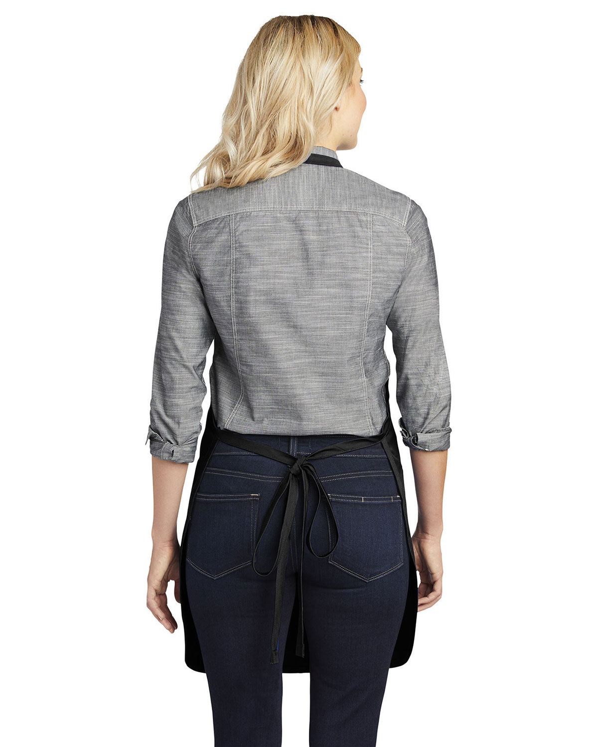 Port Authority A703 Easy Care Full-Length Apron with Stain Release view 2