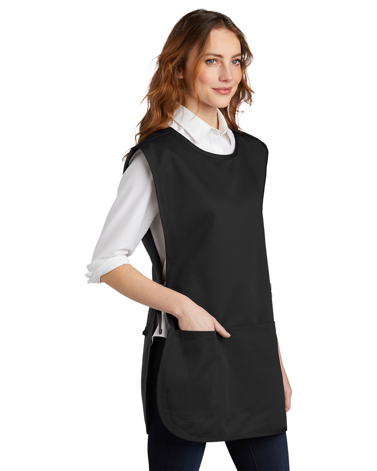 Port Authority A705 Easy Care Cobbler Apron with Stain Release view 3