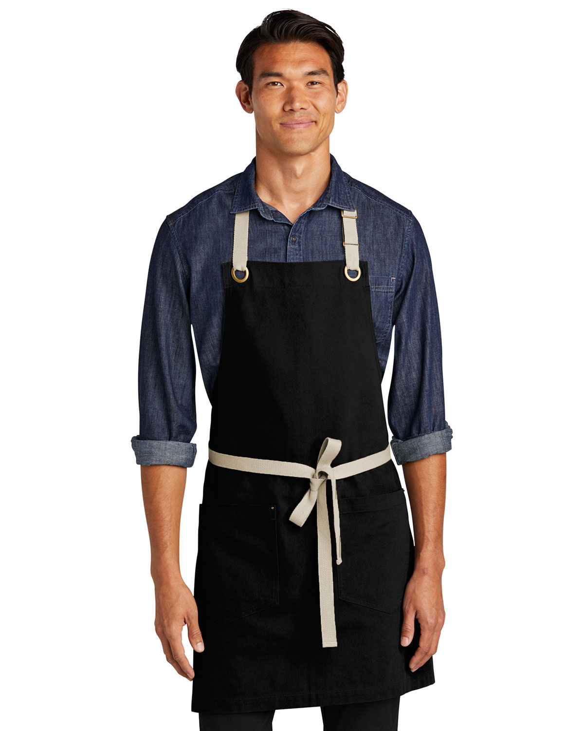 Port Authority A815 Canvas Full-Length Two-Pocket Apron