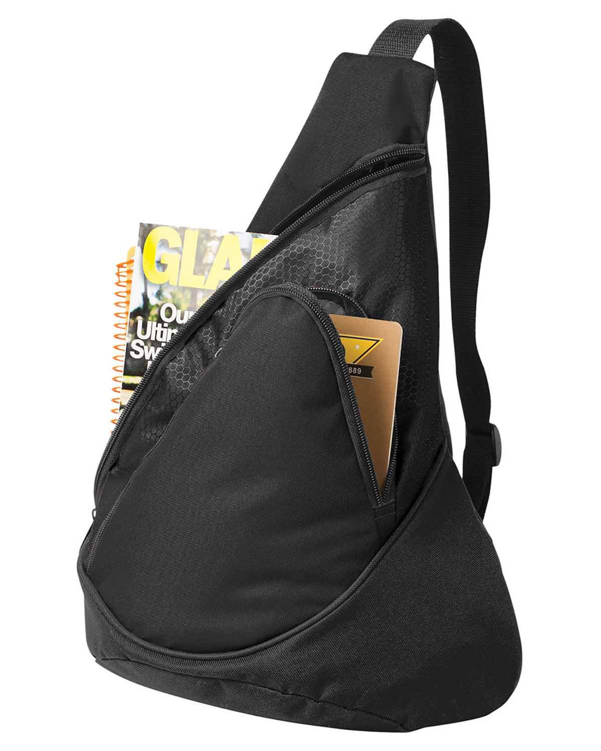 Port Authority BG1010 Honeycomb Sling Pack view 2