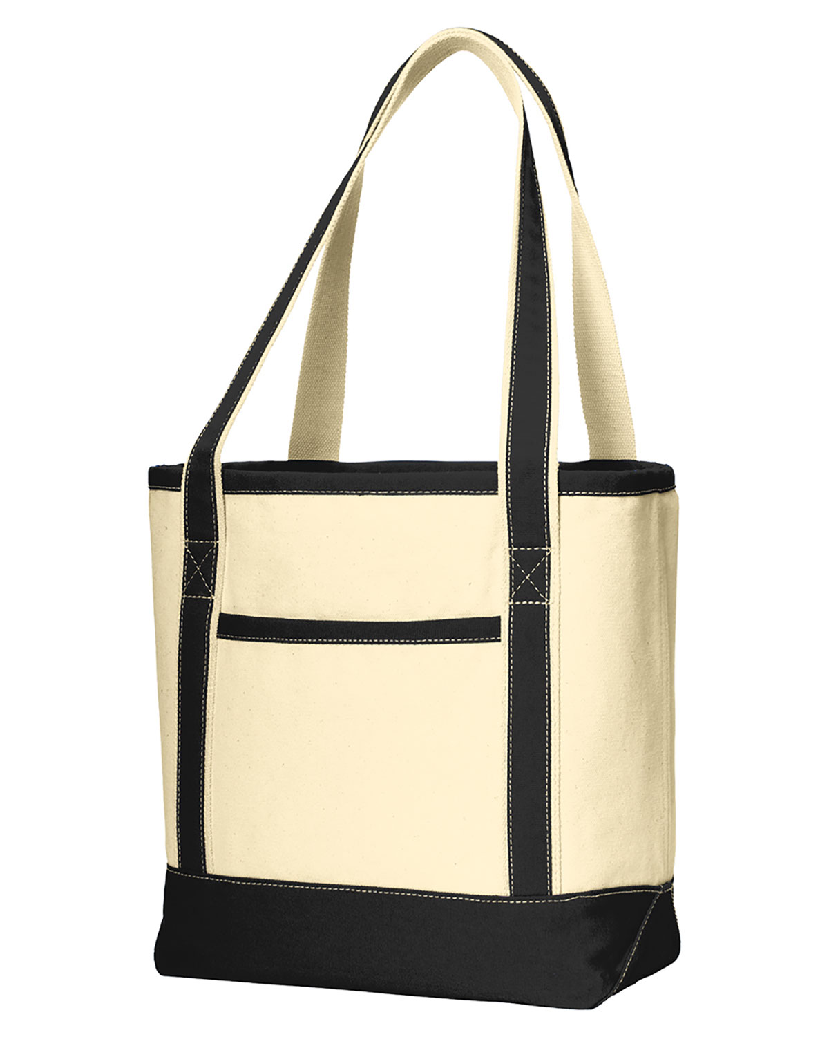 Port Authority BG412 Medium Cotton Canvas Tote view 2