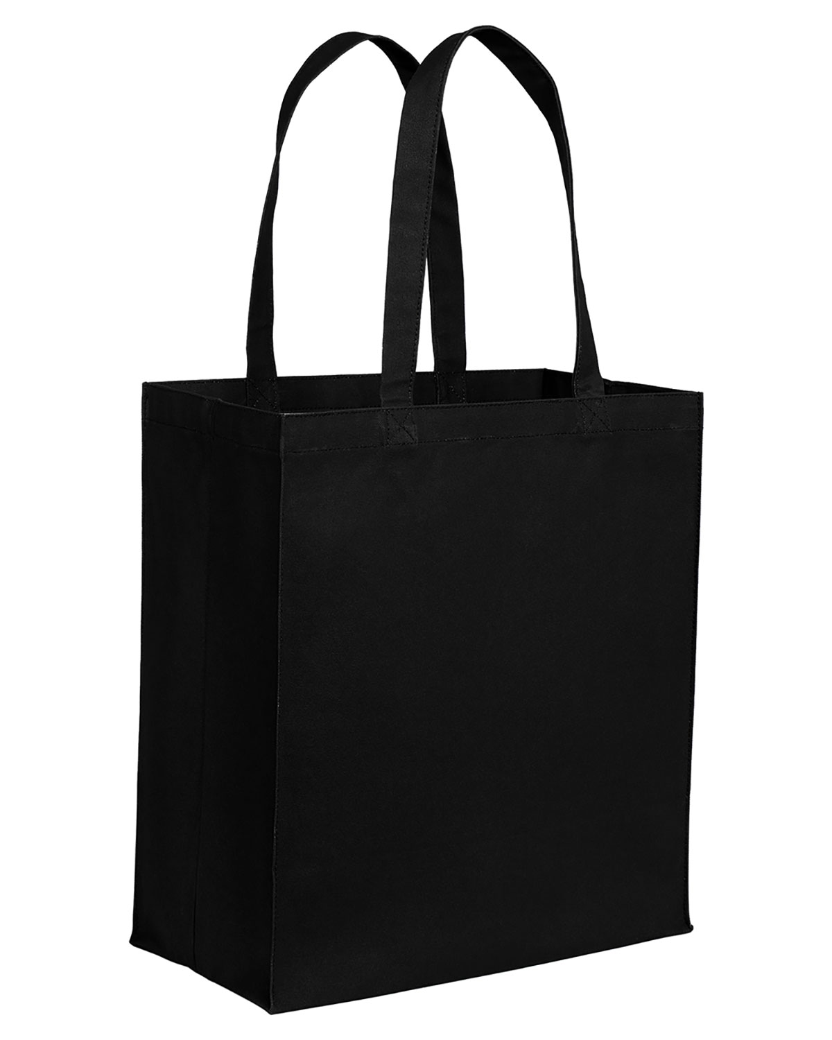 Port Authority BG426 Cotton Canvas Over-the-Shoulder Tote view 2