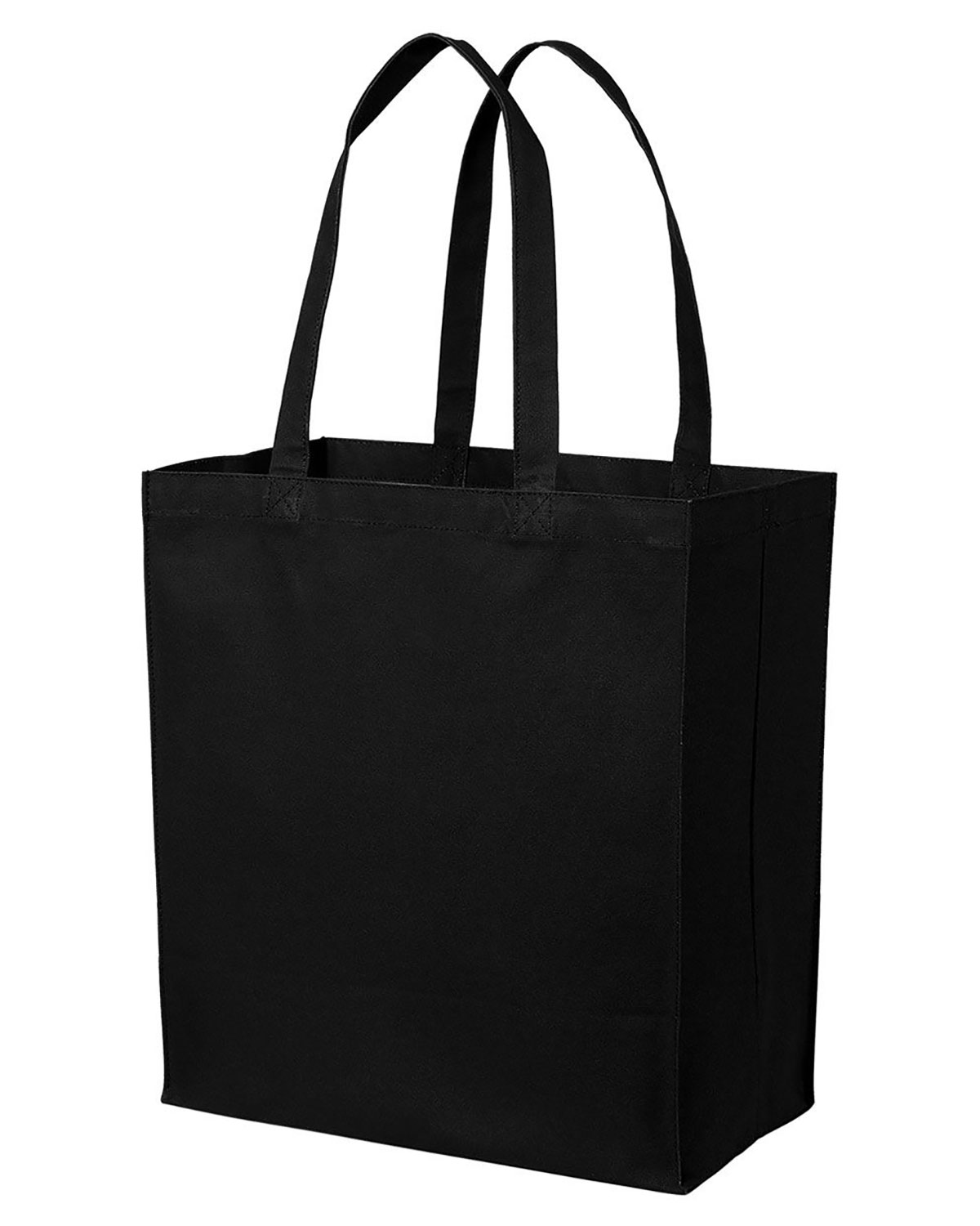 Port Authority BG426 Cotton Canvas Over-the-Shoulder Tote view 3