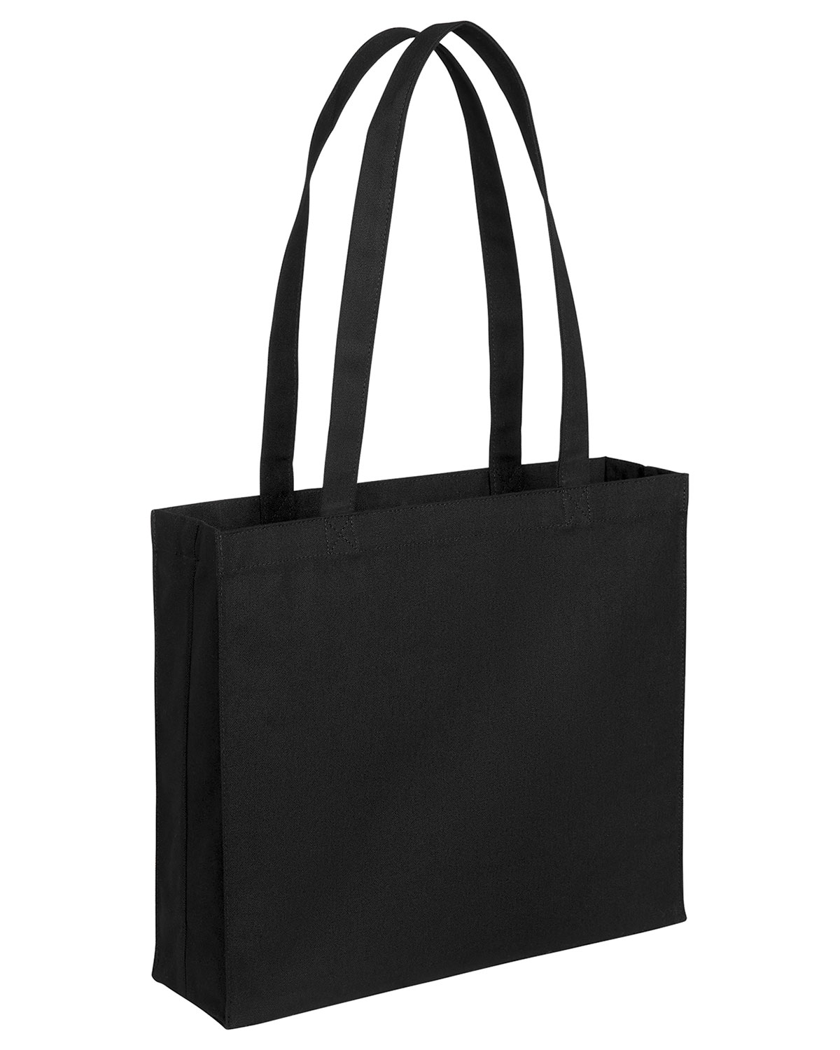 Port Authority BG428 Cotton Canvas Shopper Tote view 2